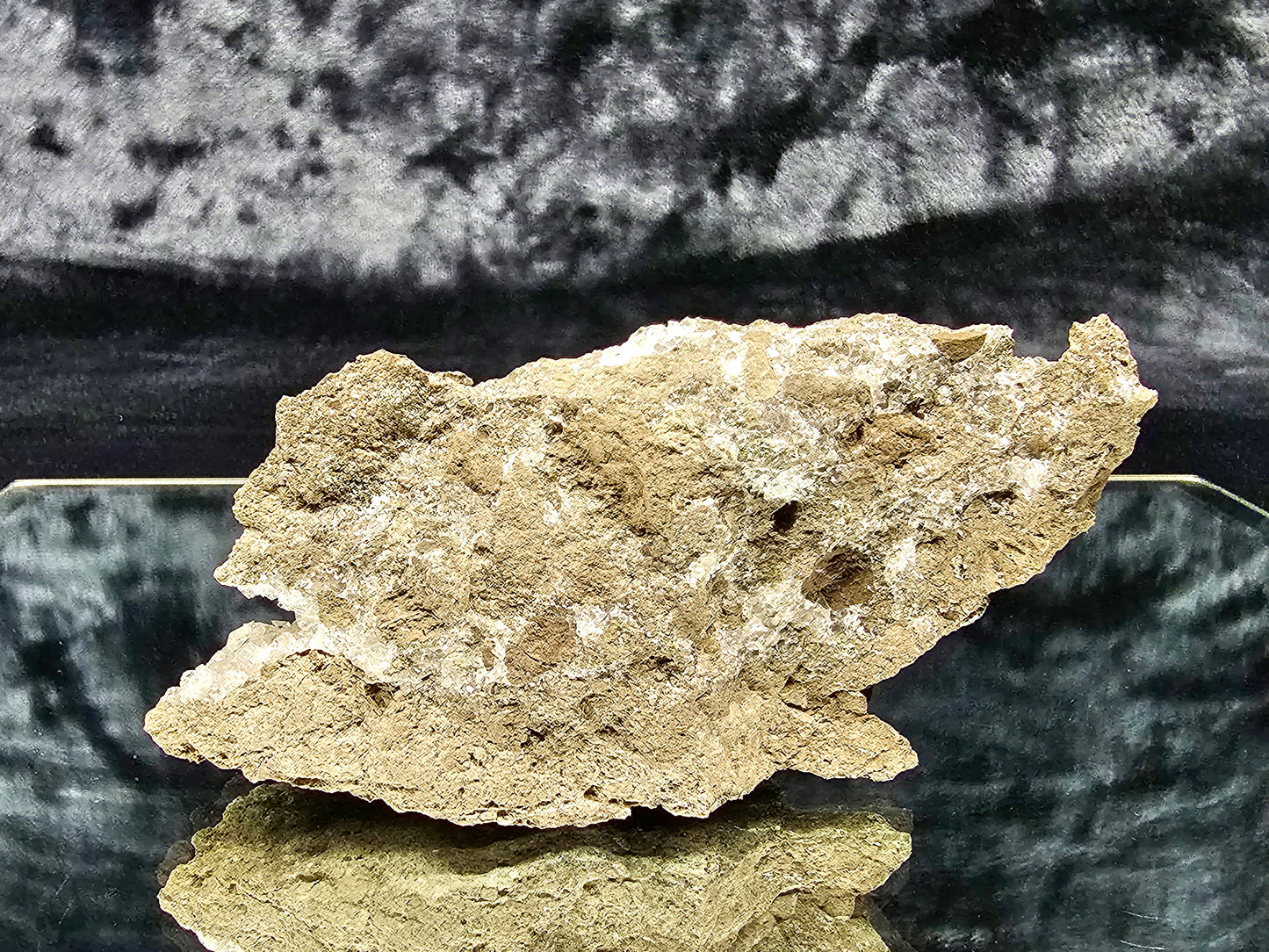 #33036 Super clear Nailhead Spar Calcite cluster, Chalcopyrite ore and multiple small fossils in the matrix