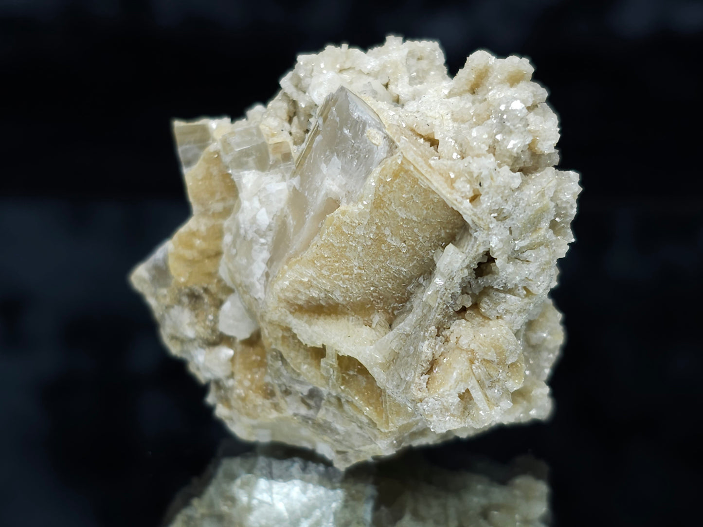 #88041 Calcite pseudomorph after needle Calcite formation
