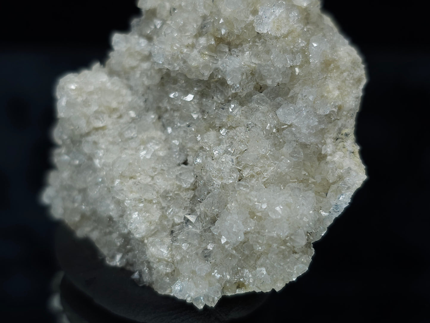 #88075 Spirit Gwindel Quartz on Calcite pseudomorph after Calcite on matrix