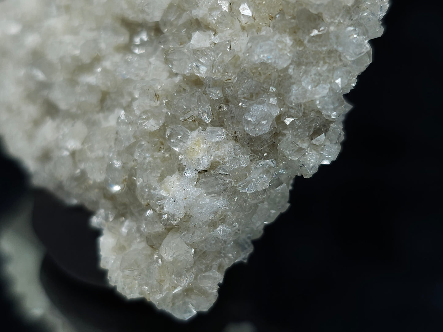 #88076-A Spirit Gwindel Quartz on Calcite pseudomorph after Calcite