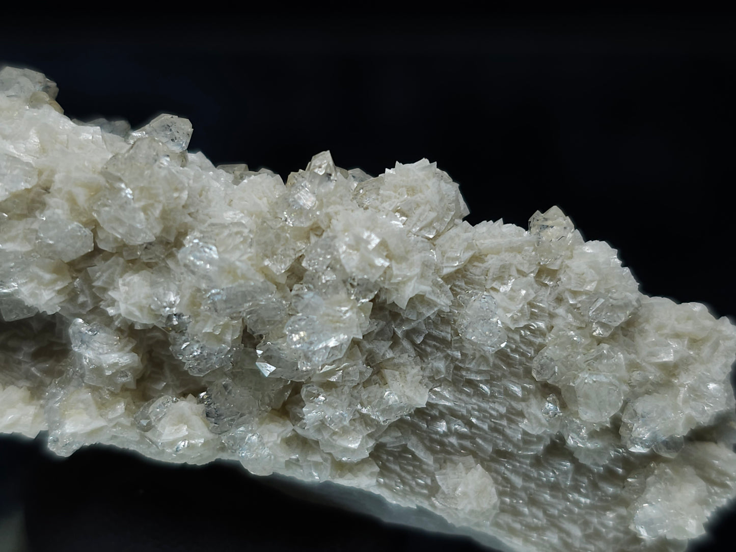 #88076-A Spirit Gwindel Quartz on Calcite pseudomorph after Calcite