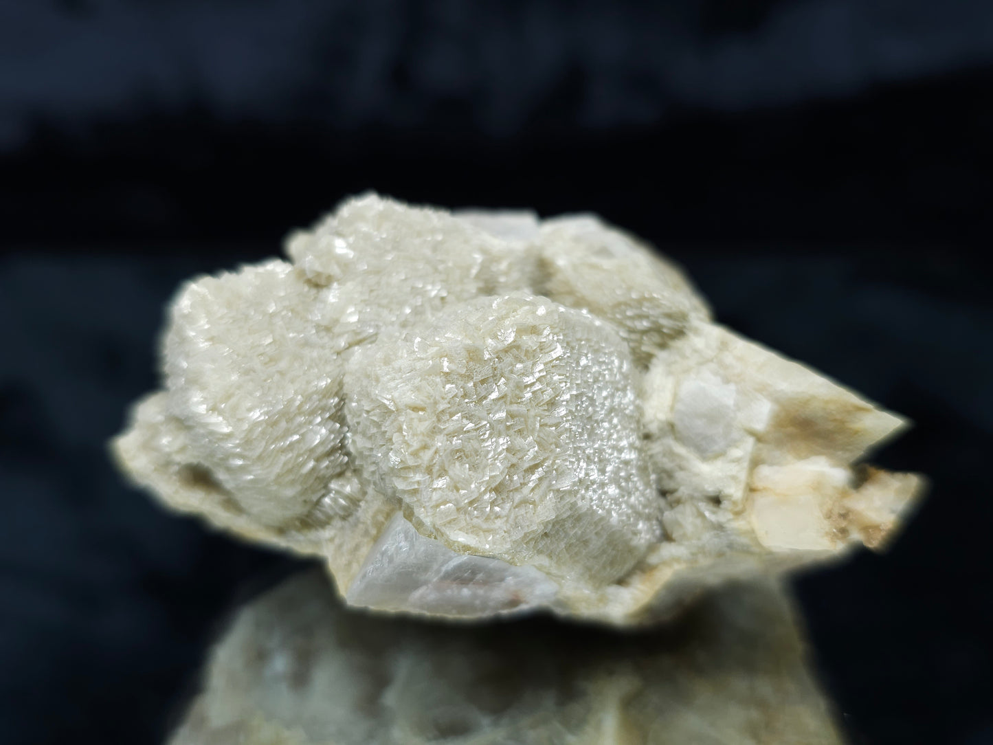 #88079 Calcite pseudomorph after Combined form Calcite on matrix