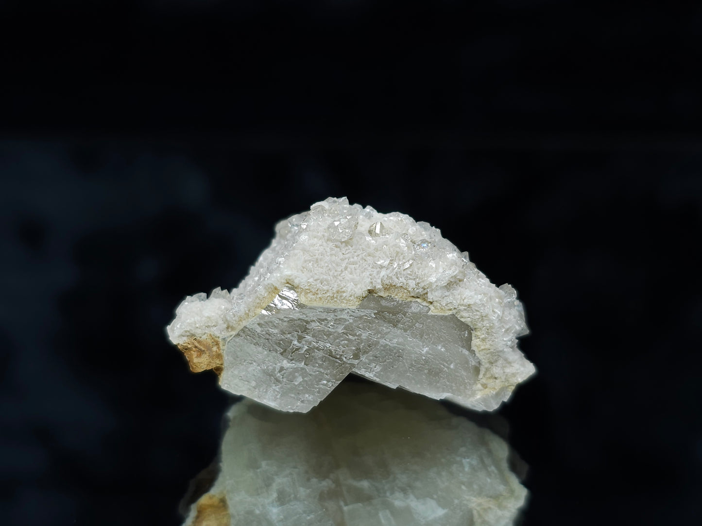 #88090 Spirit Gwindel Quartz on Calcite pseudomorph after Calcite