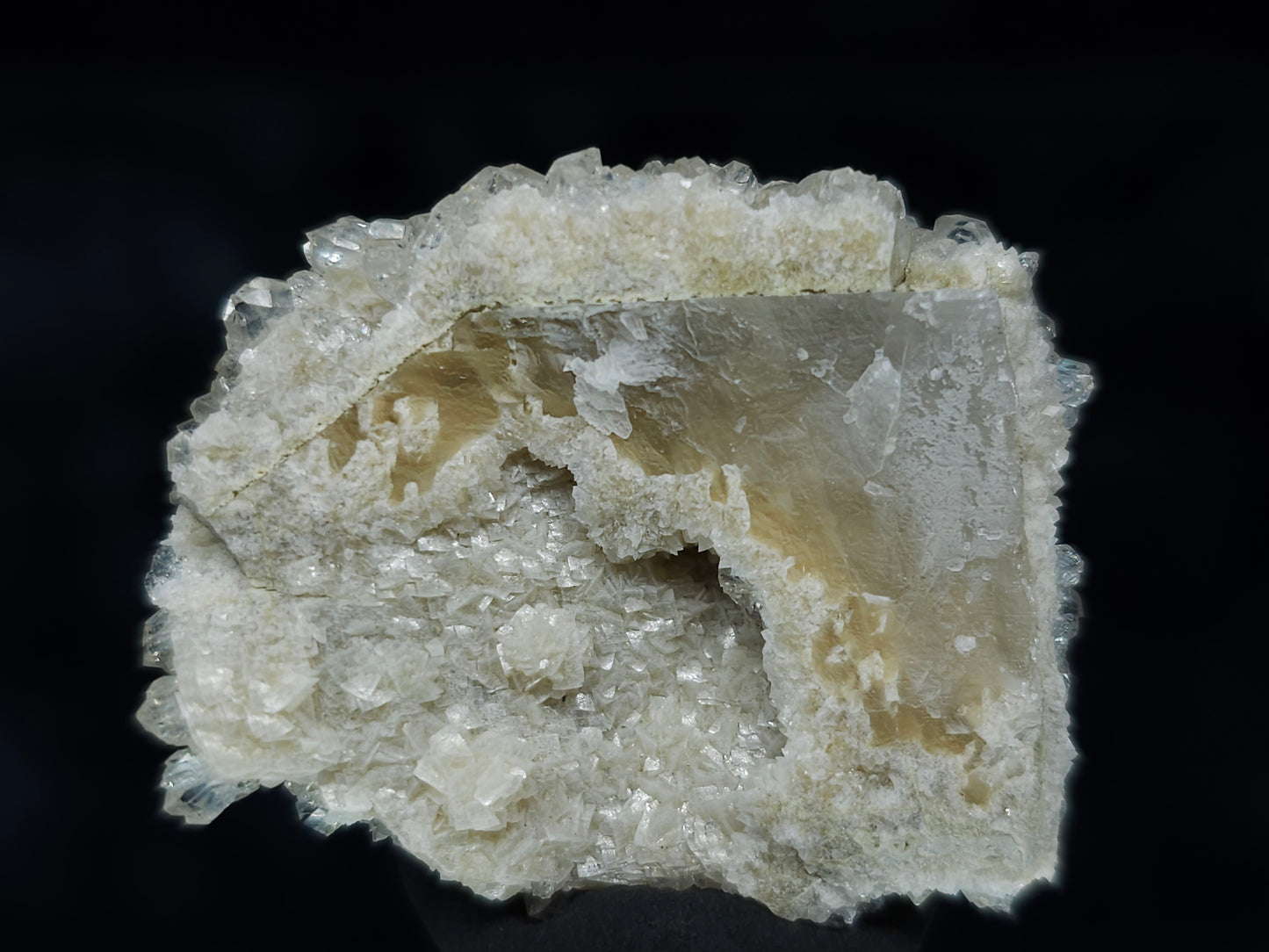 #88093 Spirit Gwindel Quartz on Calcite pseudomorph after Calcite