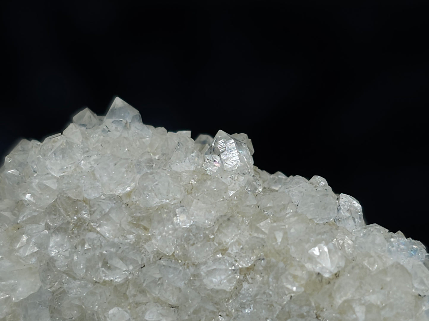 #88093 Spirit Gwindel Quartz on Calcite pseudomorph after Calcite