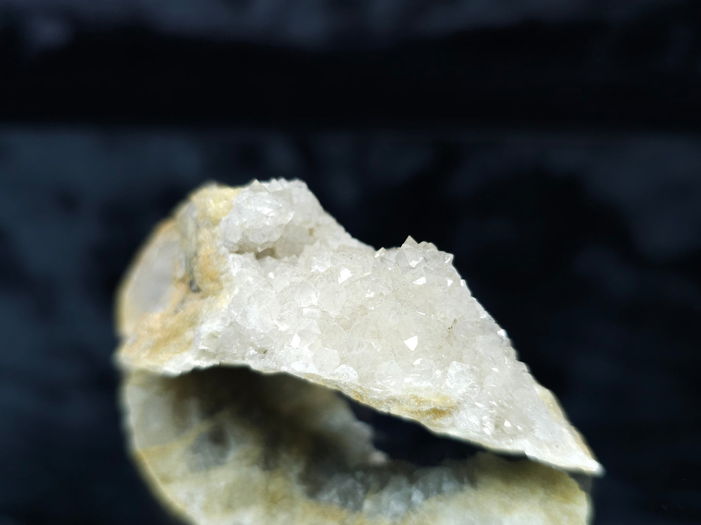 #88094 Spirit Gwindel Quartz on Calcite pseudomorph after Calcite matrix
