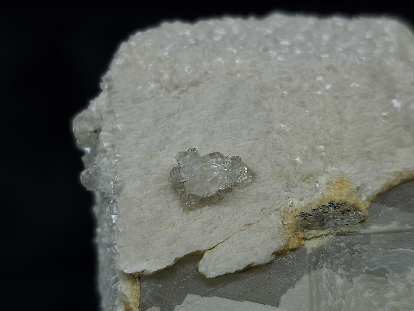 #88095 Spirit Gwindel Quartz on Calcite pseudomorph after Combined form Calcite