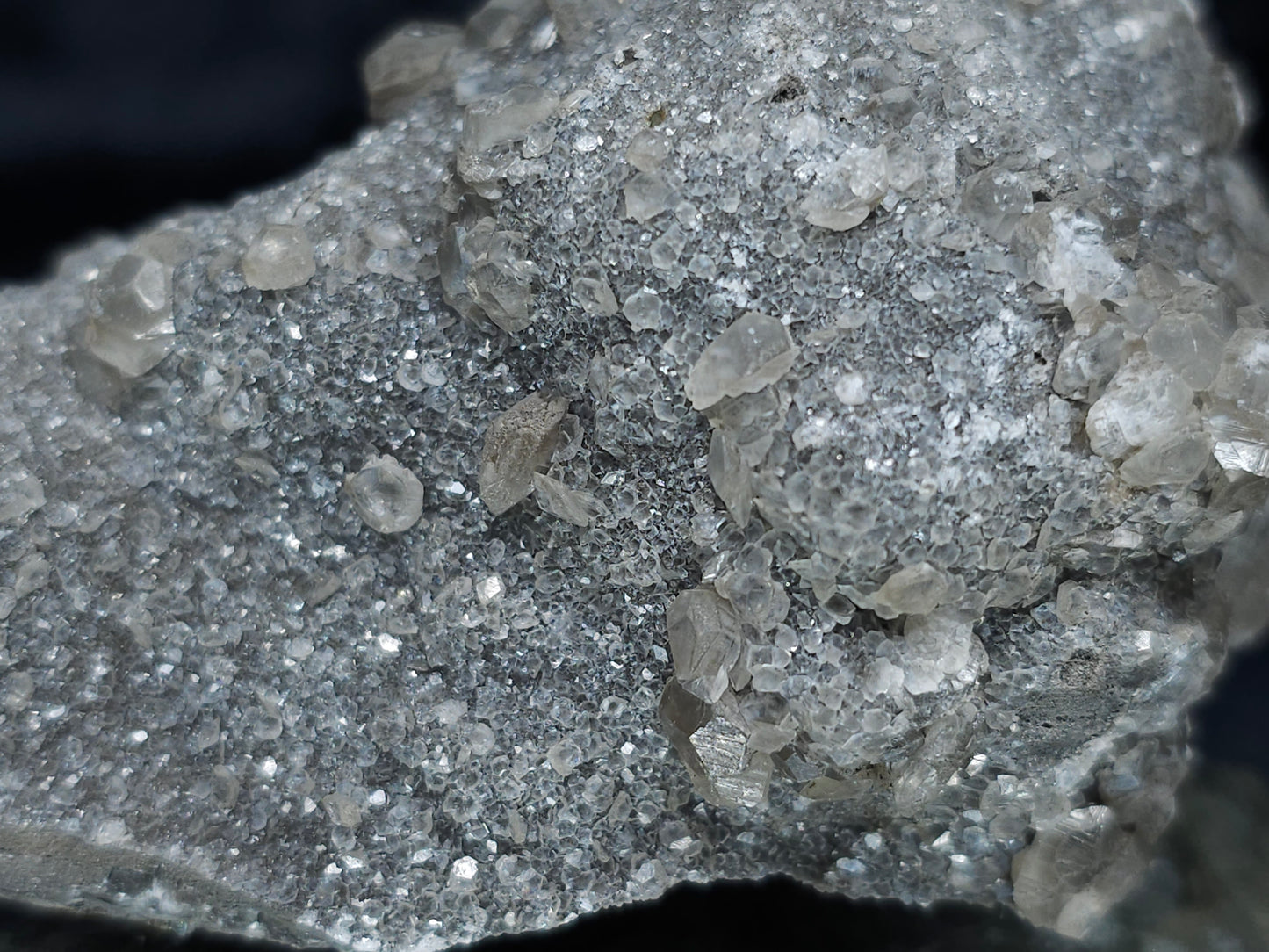 #33186 Double phantom Nailhead Spar Calcite cluster with Chalcopyrite ore and multiple small fossils in the matrix