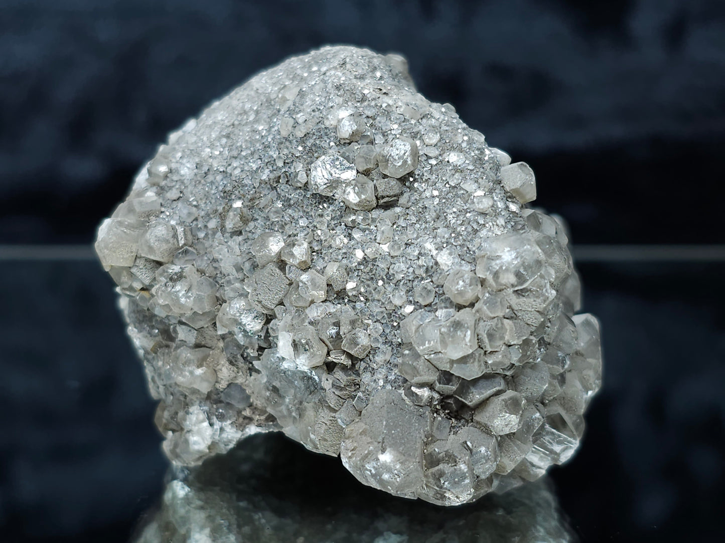 #33186 Double phantom Nailhead Spar Calcite cluster with Chalcopyrite ore and multiple small fossils in the matrix