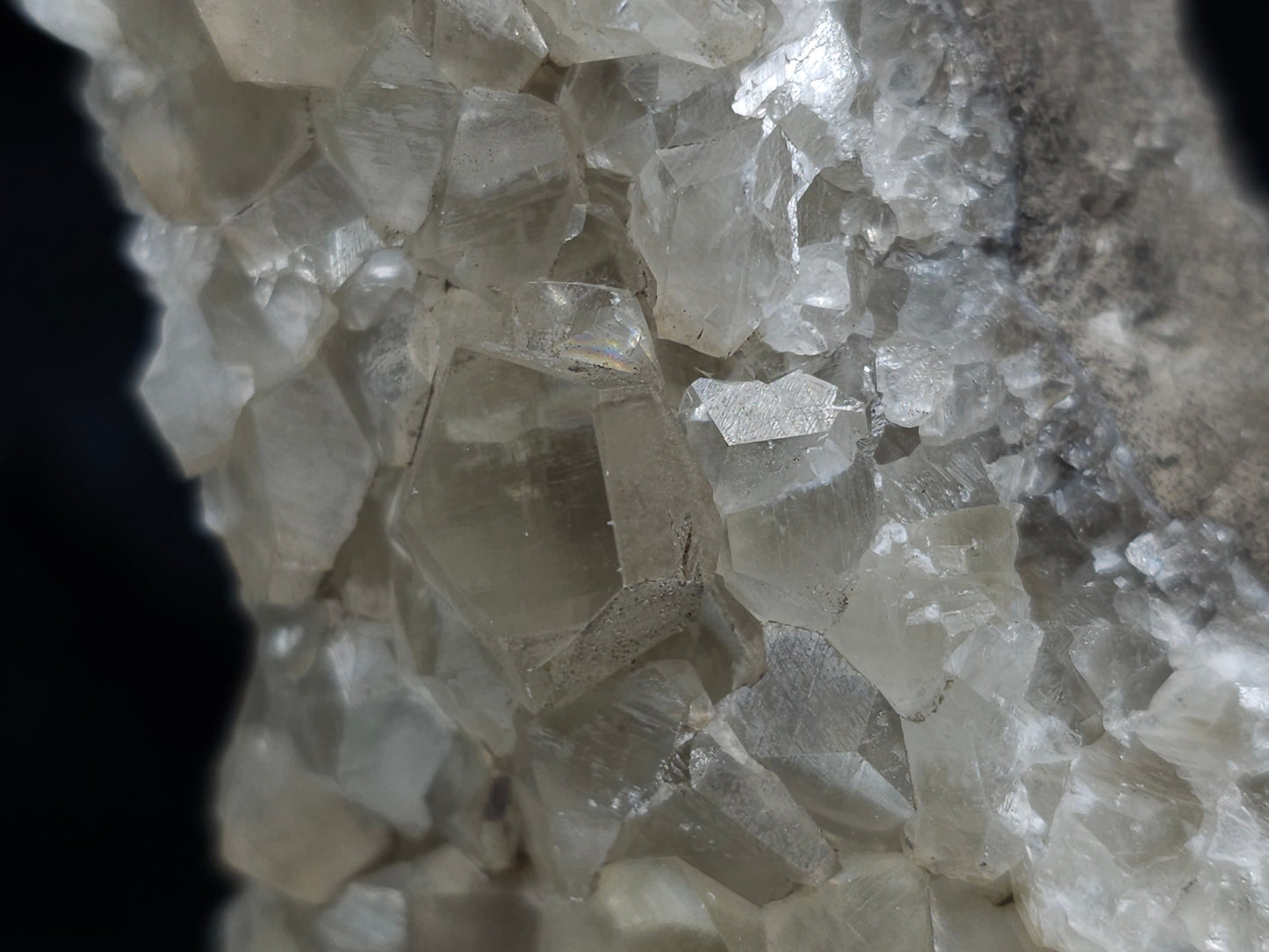 #33975 double phantom Nailhead Spar Calcite cluster and Chalcopyrite ore and awesome Trilobite fossil