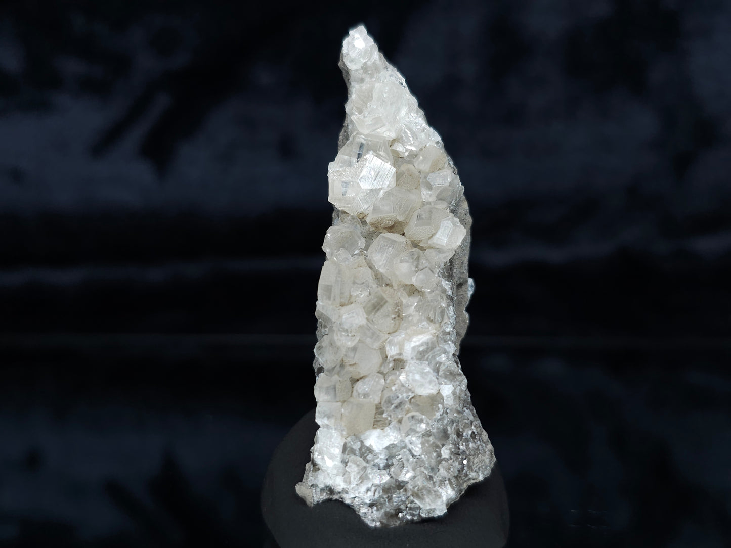 #33987 Super clear Nailhead Spar Calcite cluster and Chalcopyrite ore and multiple small fossils in the matrix