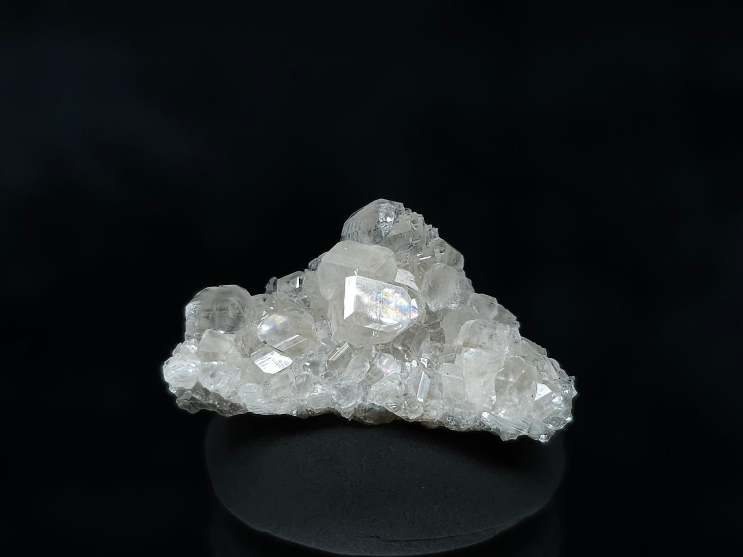 #33573 Super clear Nailhead Spar Calcite tiny cluster