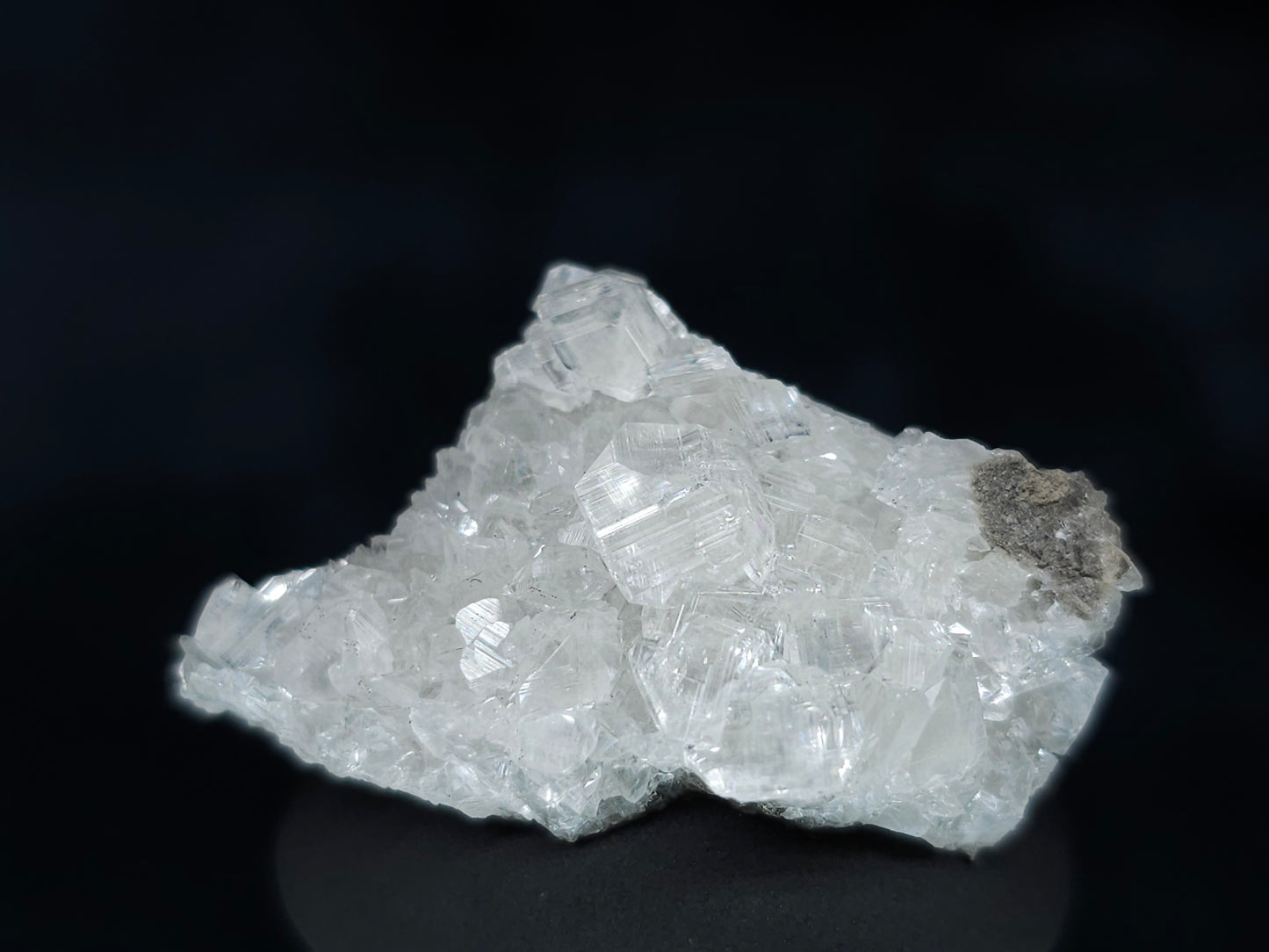 #33590 Super clear Nailhead Spar Calcite tiny cluster