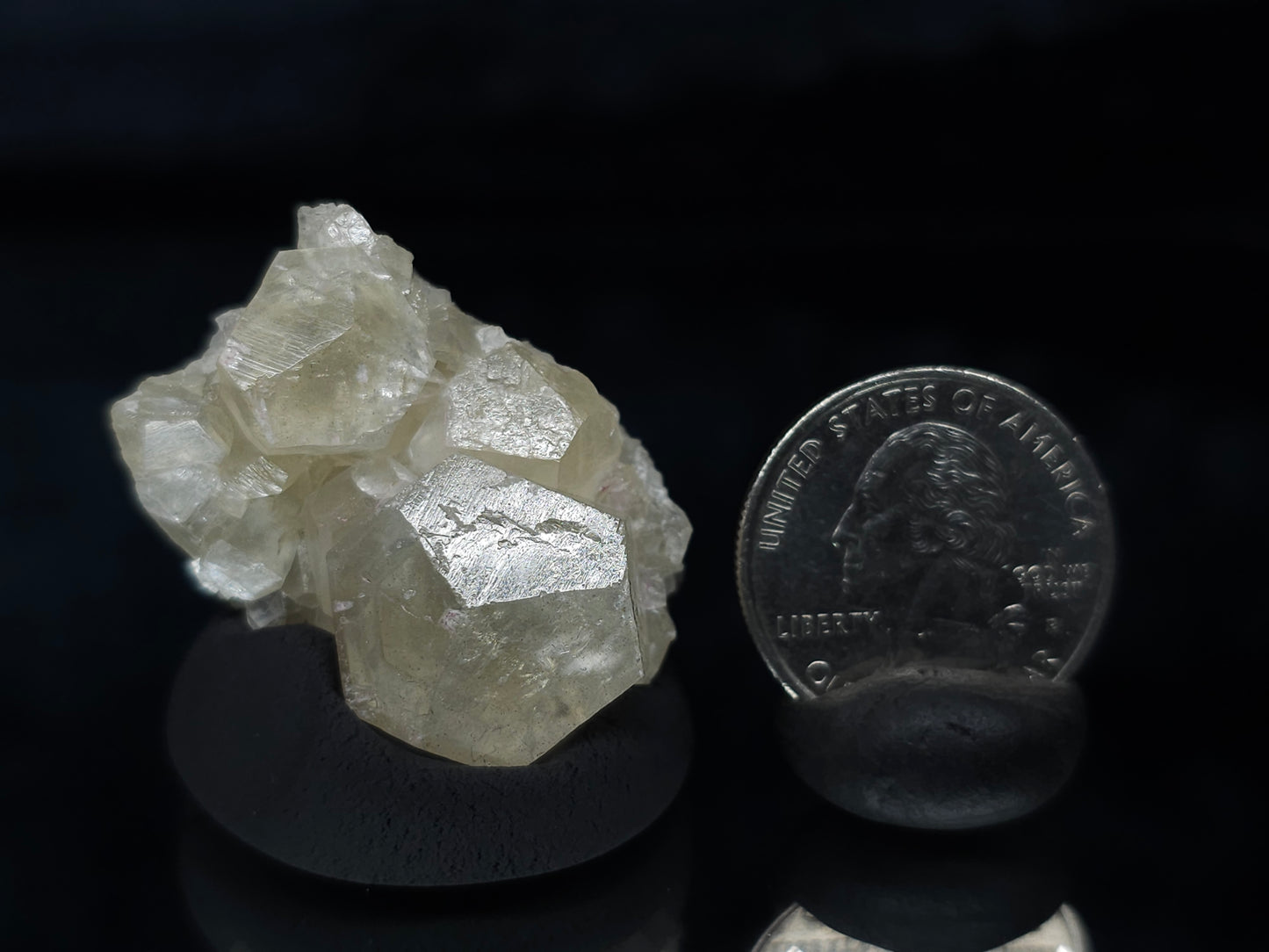 #33625 Clear Nailhead Spar Calcite tiny cluster