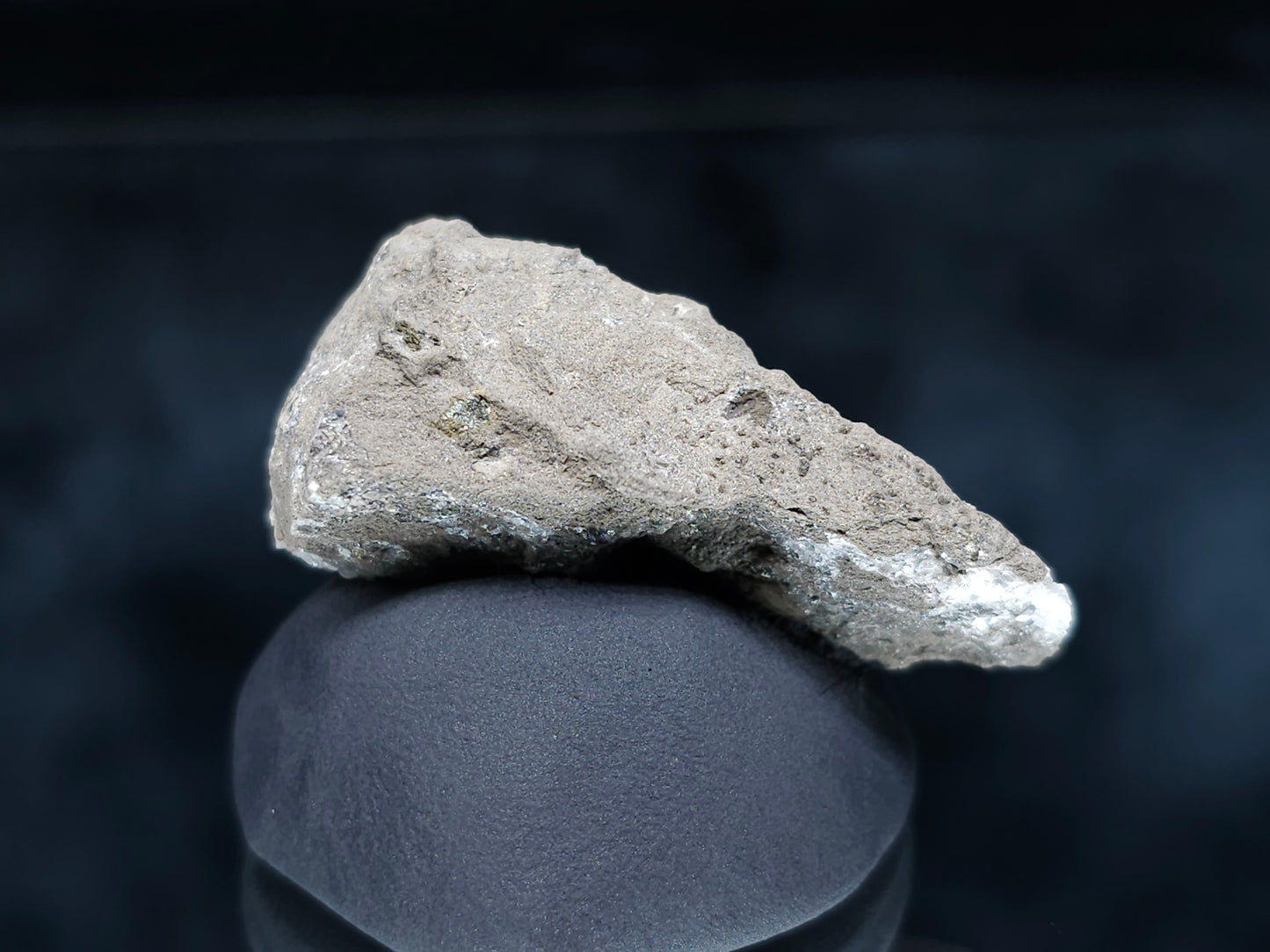 #36616 Super clear Nailhead Spar Calcite and Chalcopyrite ore and multiple small fossils in the matrix