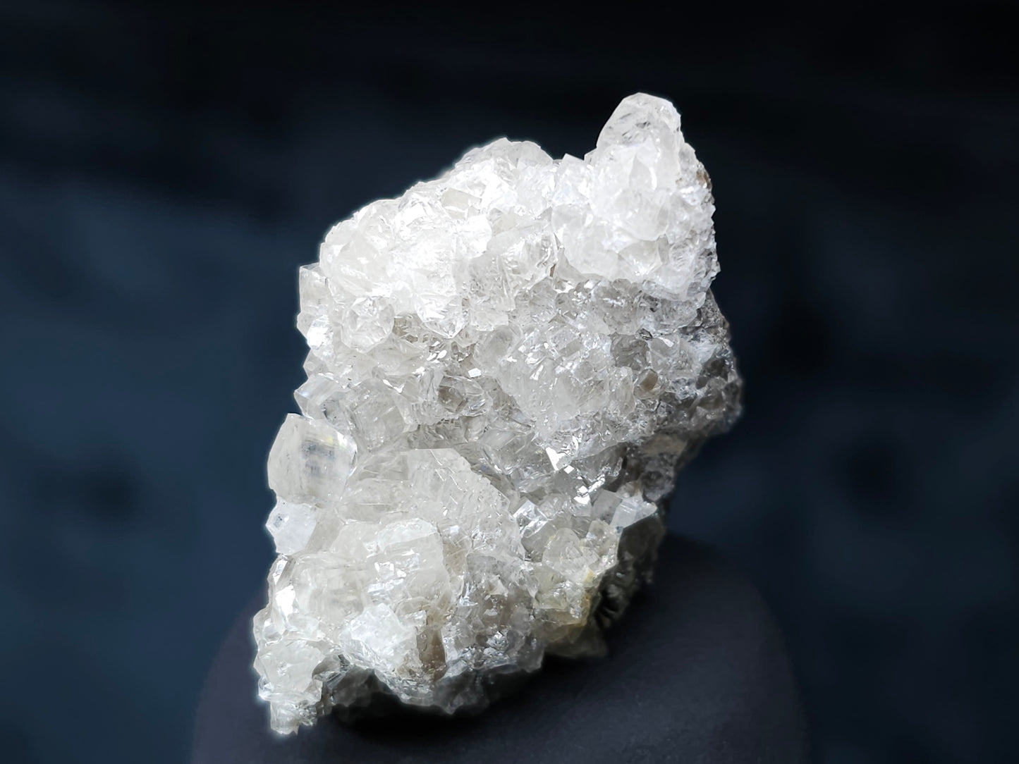 #36660 Super clear Nailhead Spar Calcite and Chalcopyrite ore and multiple small fossils in the matrix