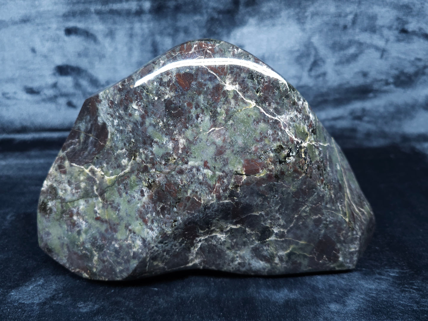 #44162 Embrace the Radiant Splendor of Our Hand-Carved Labradorite Sculpture