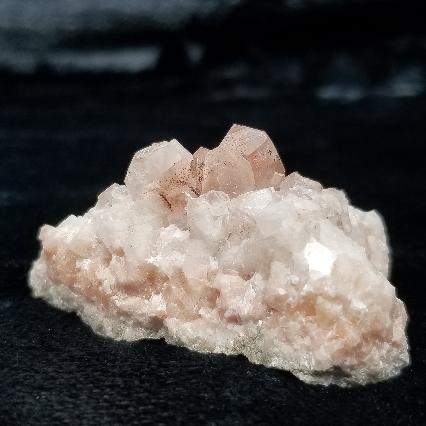 #11046 Clear Combined form Calcite with Hematite inclusions