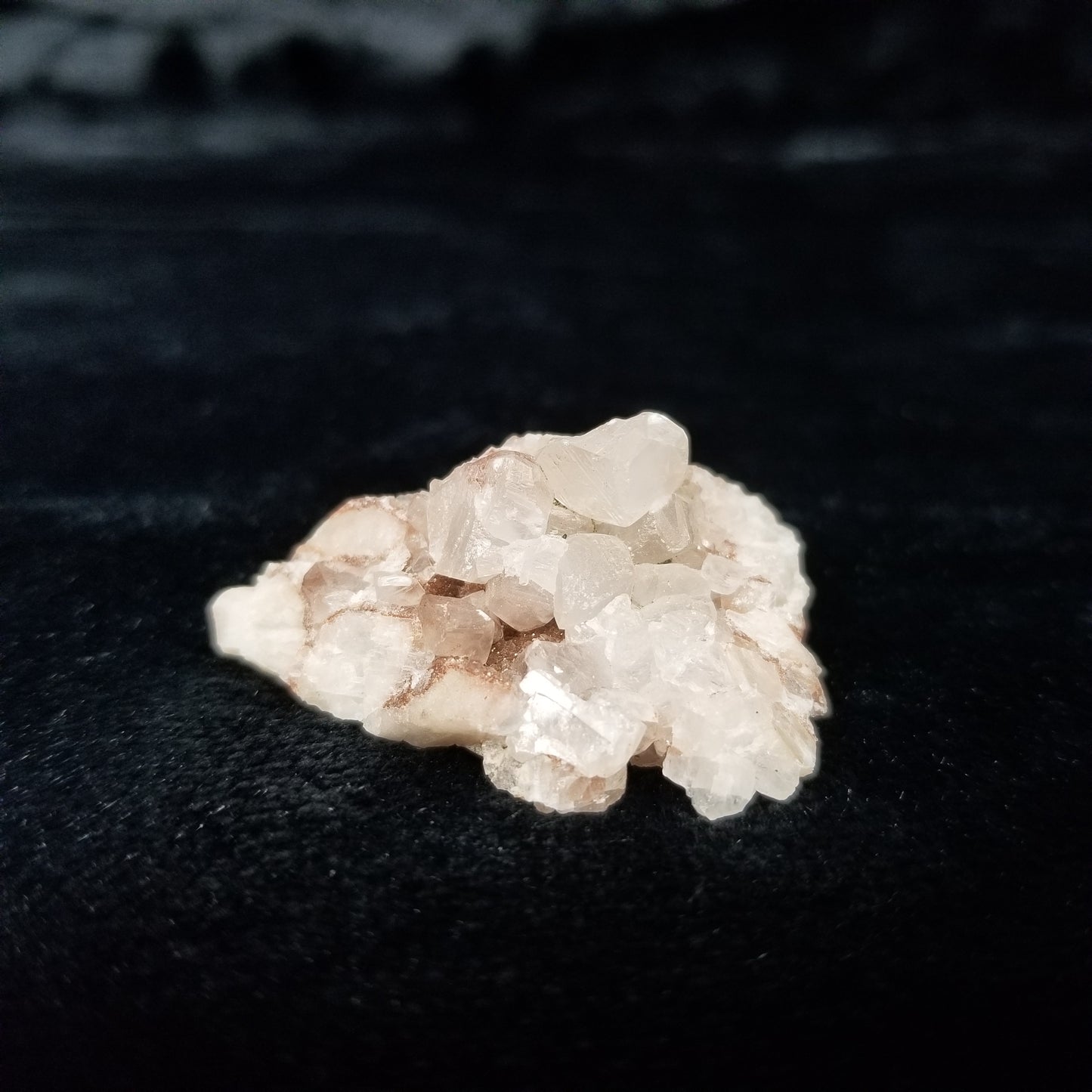 #11053 Clear Combined form Calcite with Hematite inclusions