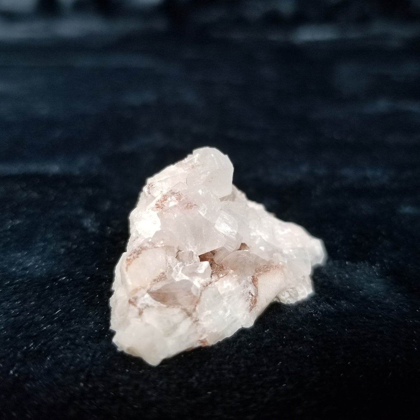 #11053 Clear Combined form Calcite with Hematite inclusions