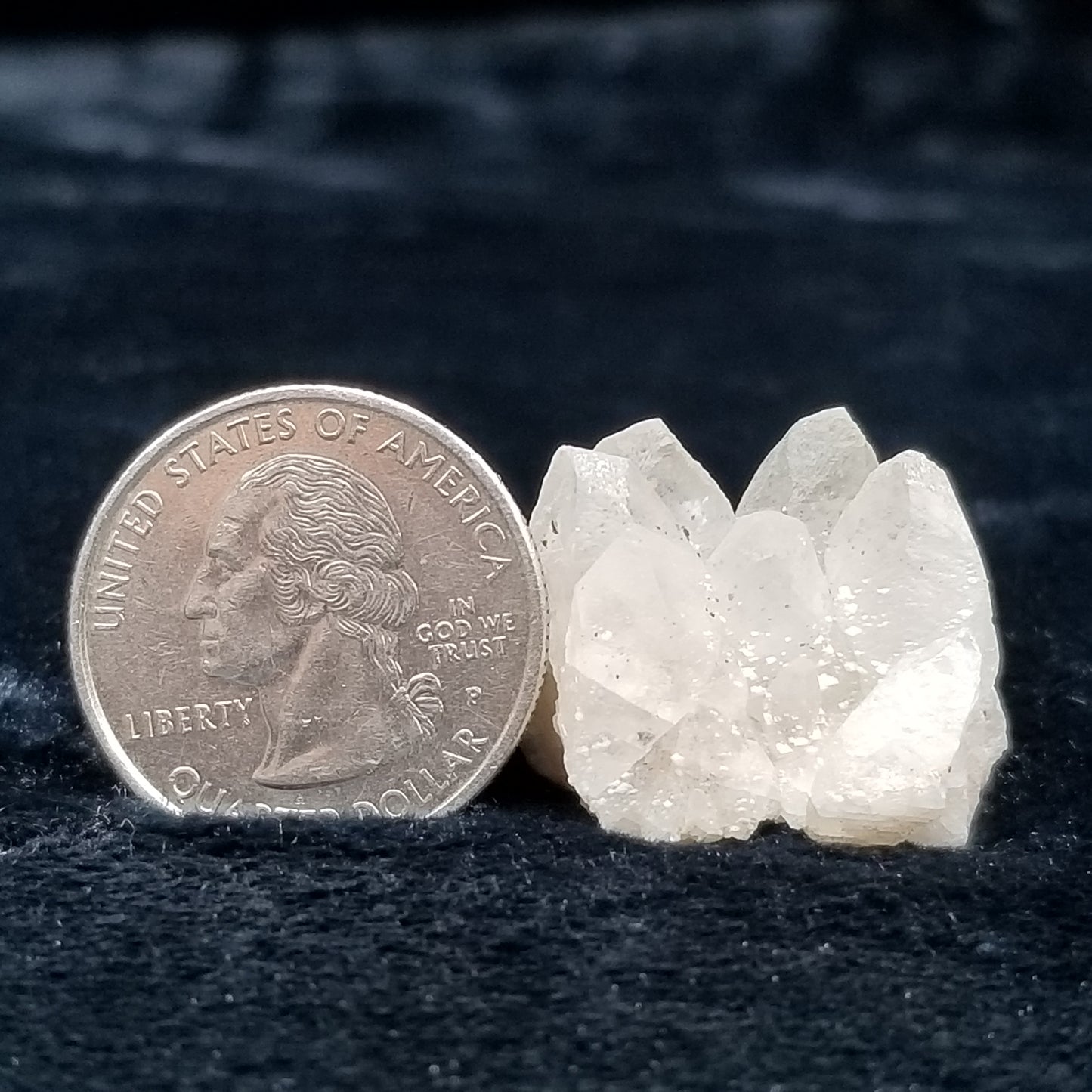 #11071 Clear Combined form Calcite with Chalcopyrite inclusions