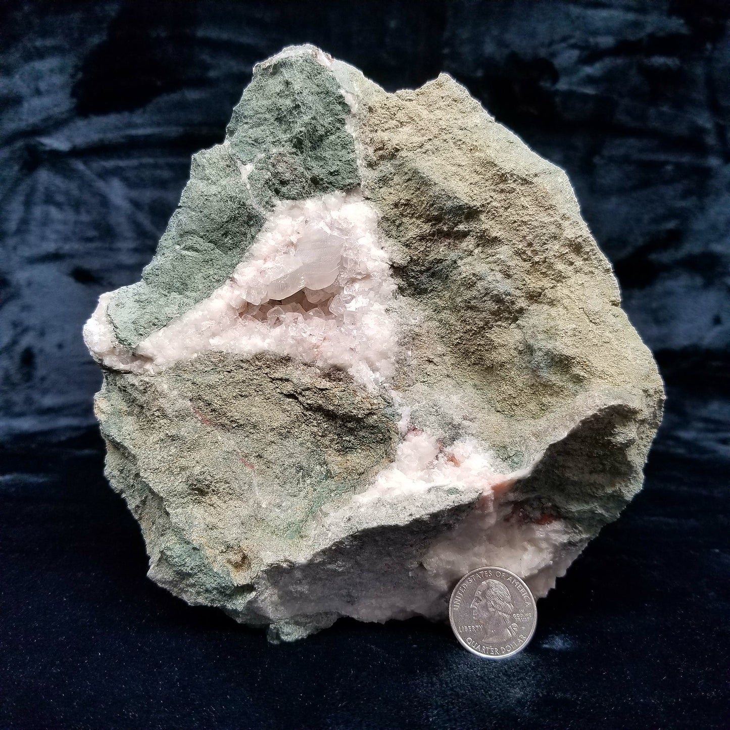 #11089 Clear Combined form Calcite with Hematite inclusions