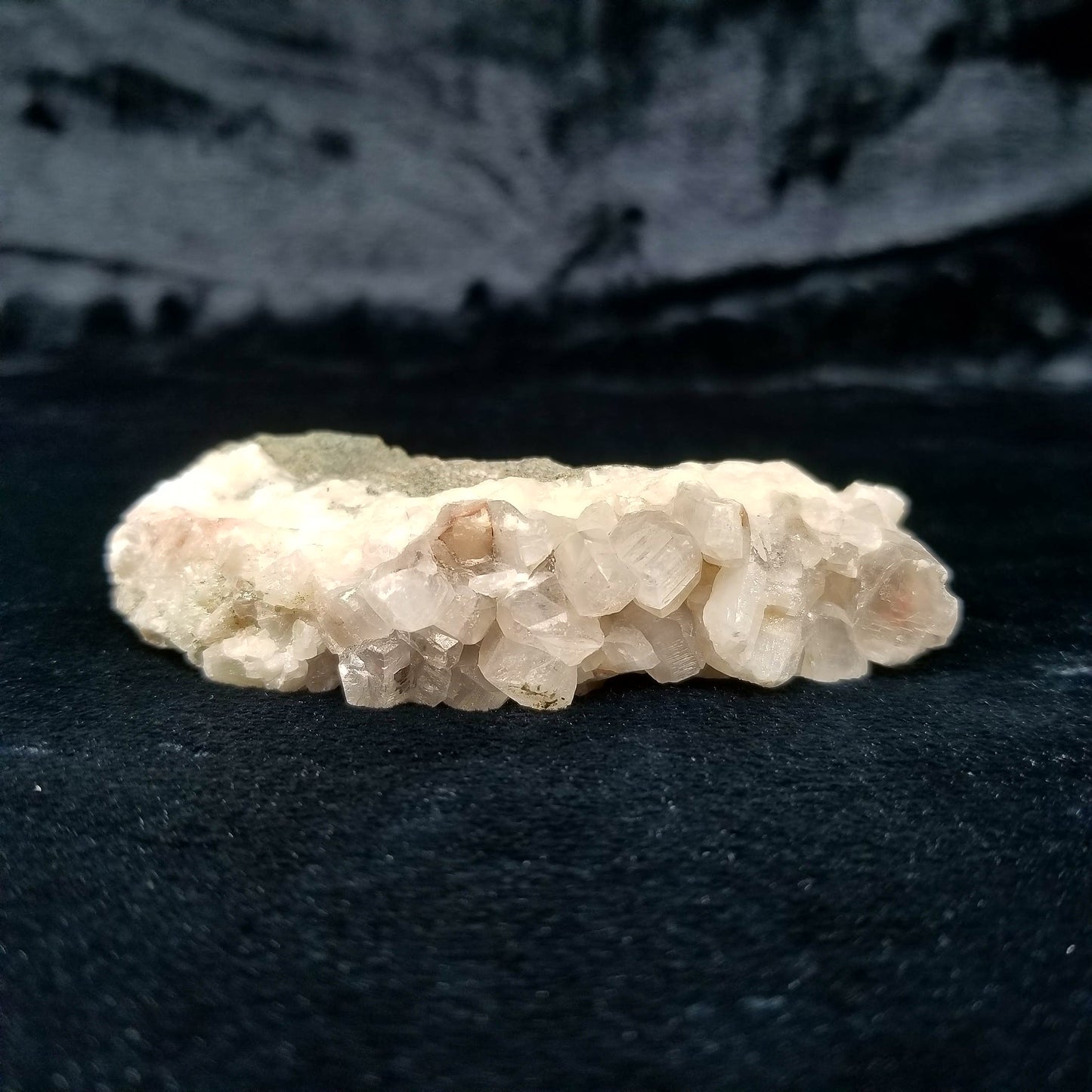 #11167 Clear Combined form Calcite with Hematite phantom inclusions