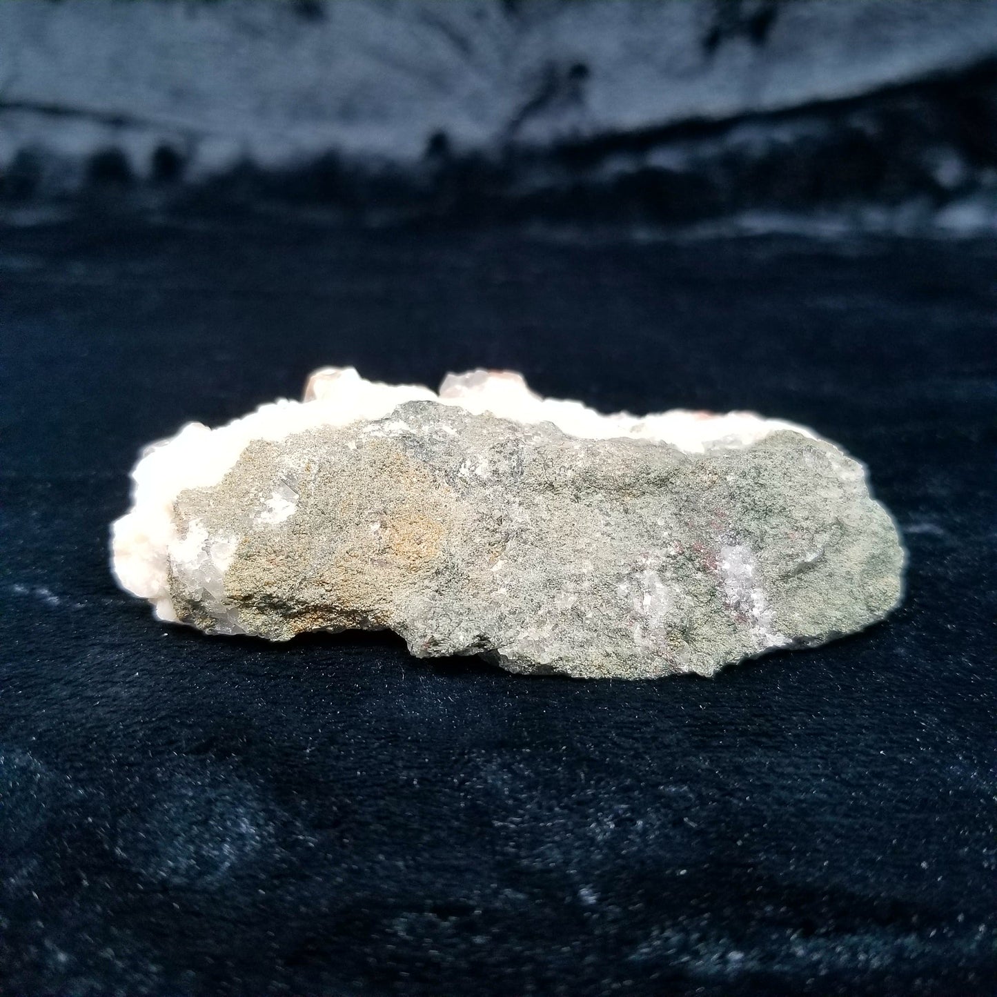 #11167 Clear Combined form Calcite with Hematite phantom inclusions