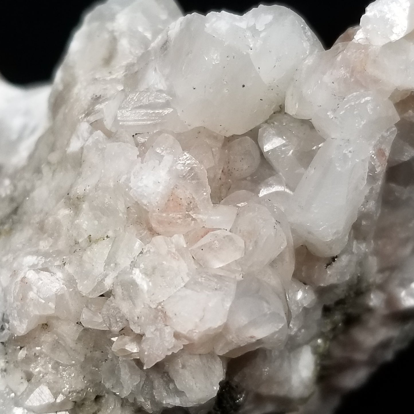 #11178 Super clear and clear Combined form Calcite with Hematite inclusions