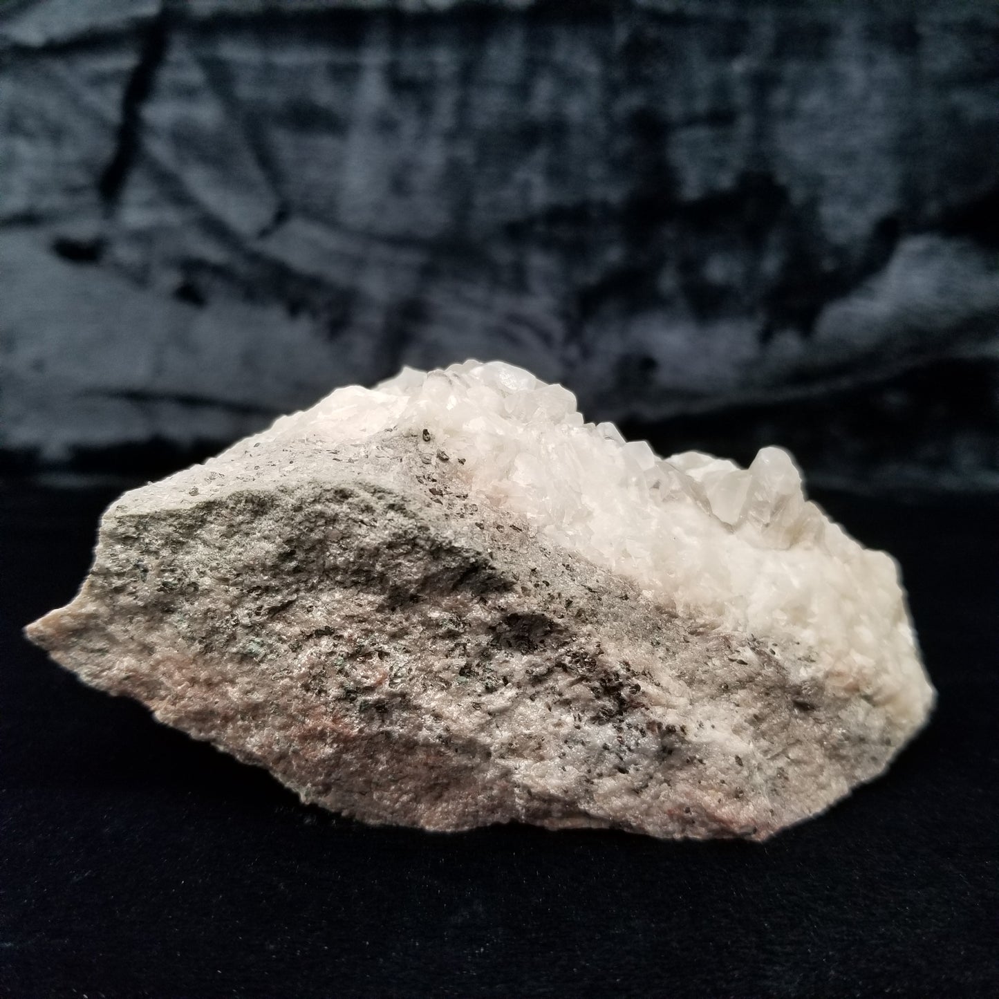 #11233 Clear Combined form Calcite formation on matrix