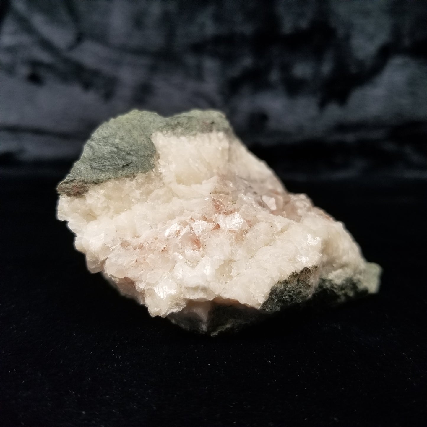 #11244 Clear Combined form Calcite with Hematite phantom inclusions