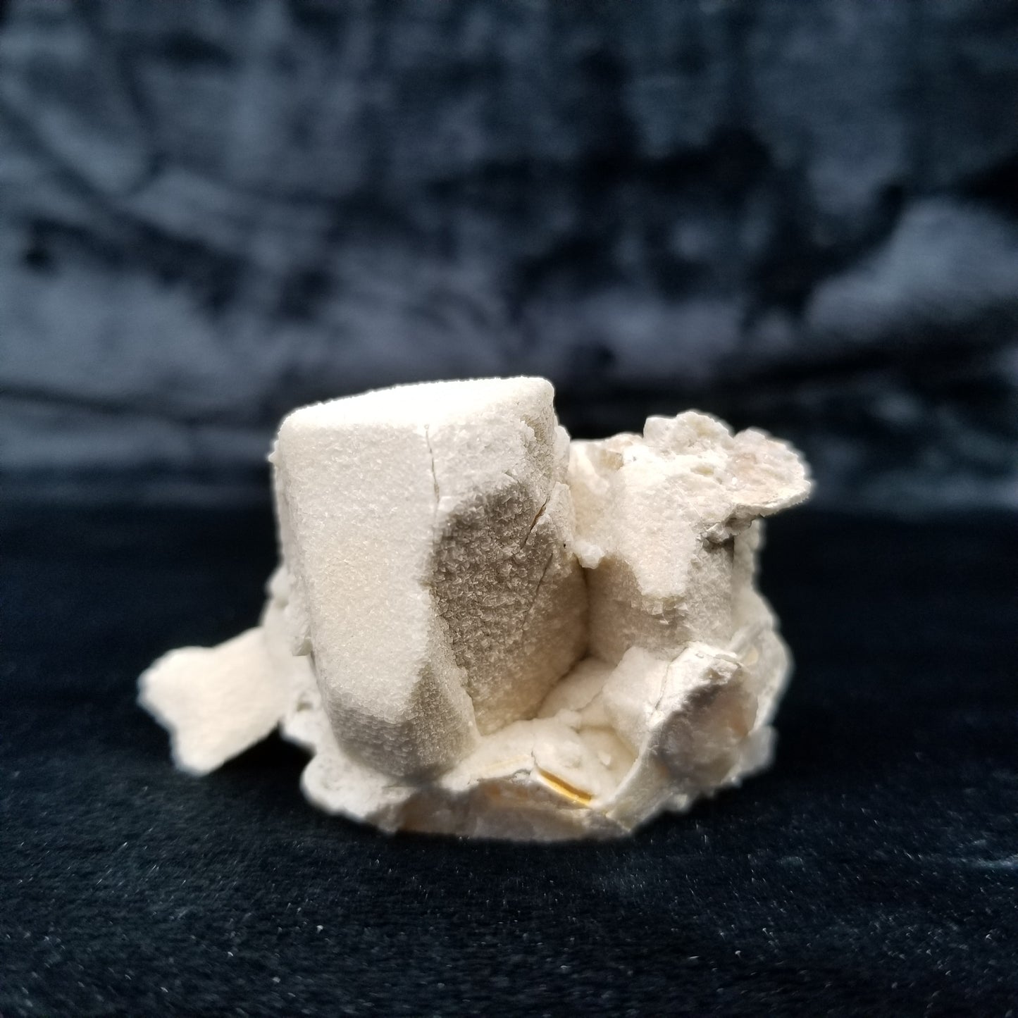#11252 White Dolomite on Combined form Calcite on matrix