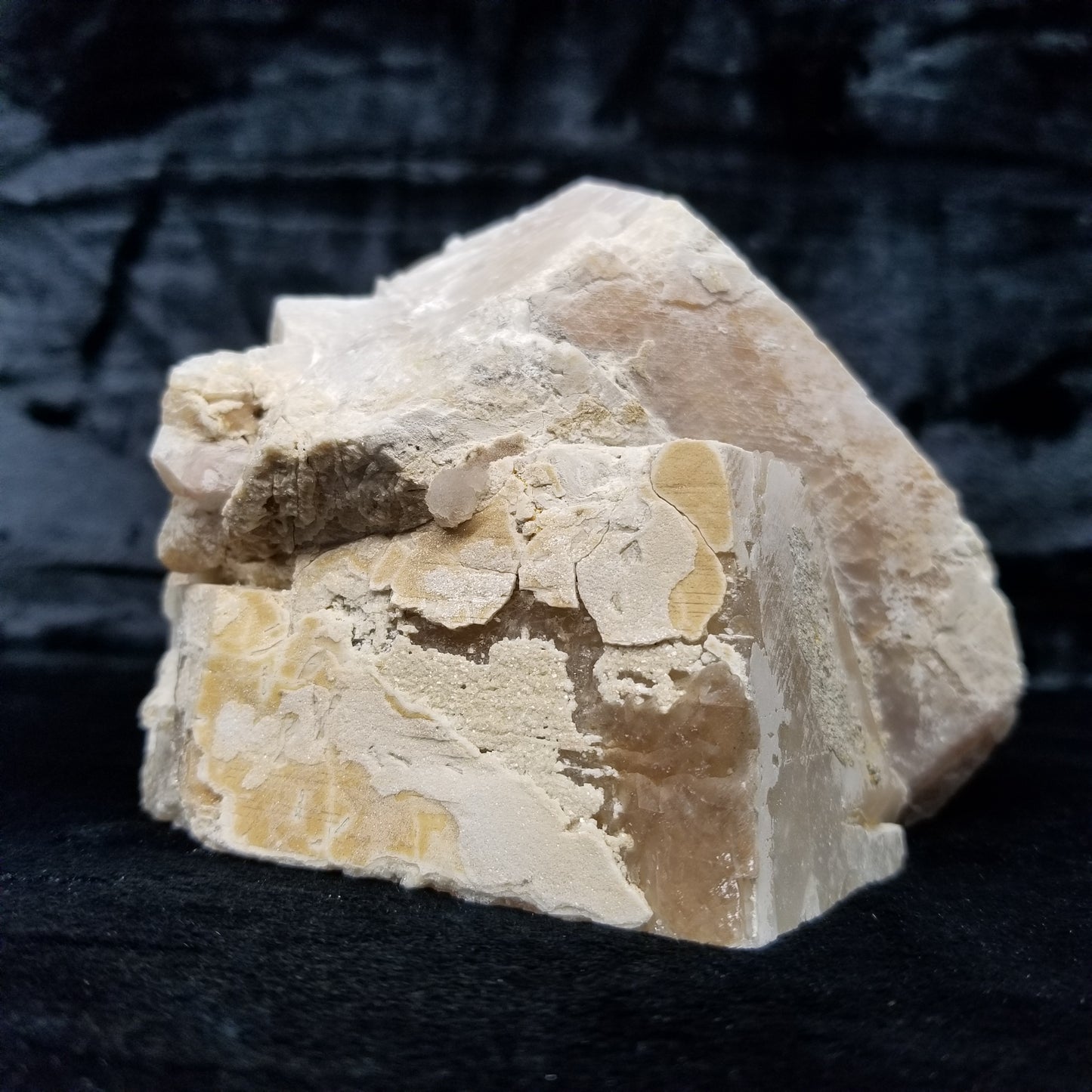 #11279 Calcite pseudomorph after honey Calcite Block