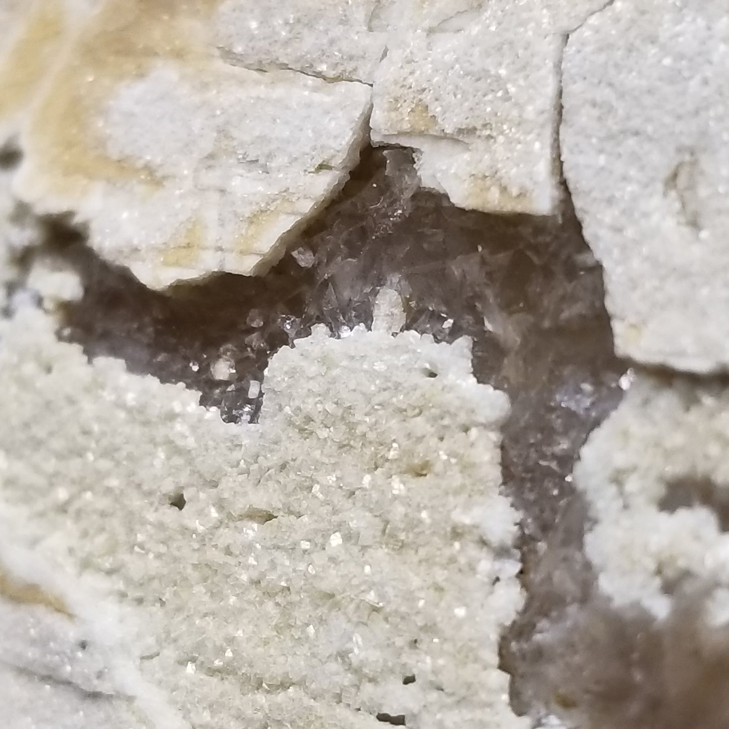 #11279 Calcite pseudomorph after honey Calcite Block
