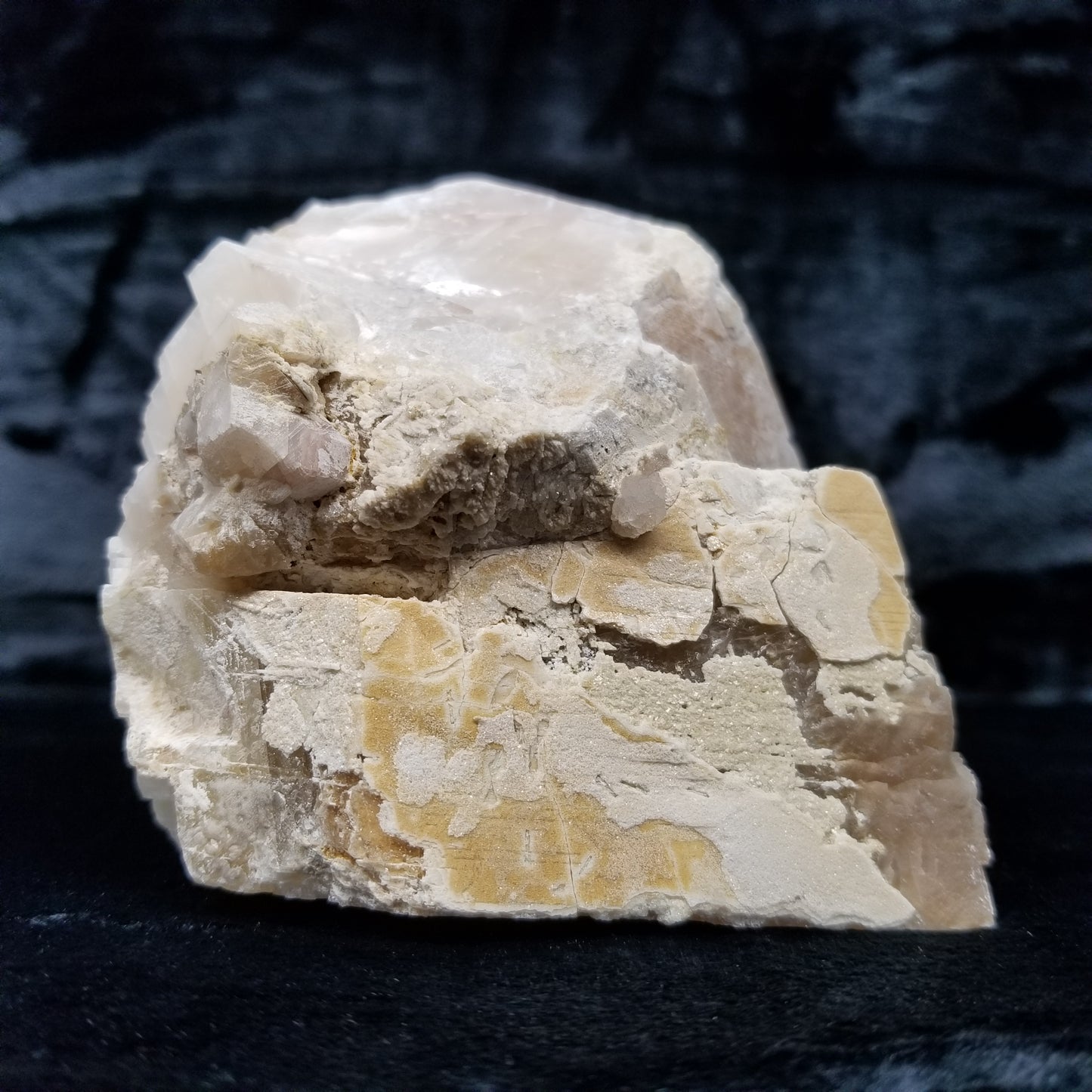 #11279 Calcite pseudomorph after honey Calcite Block