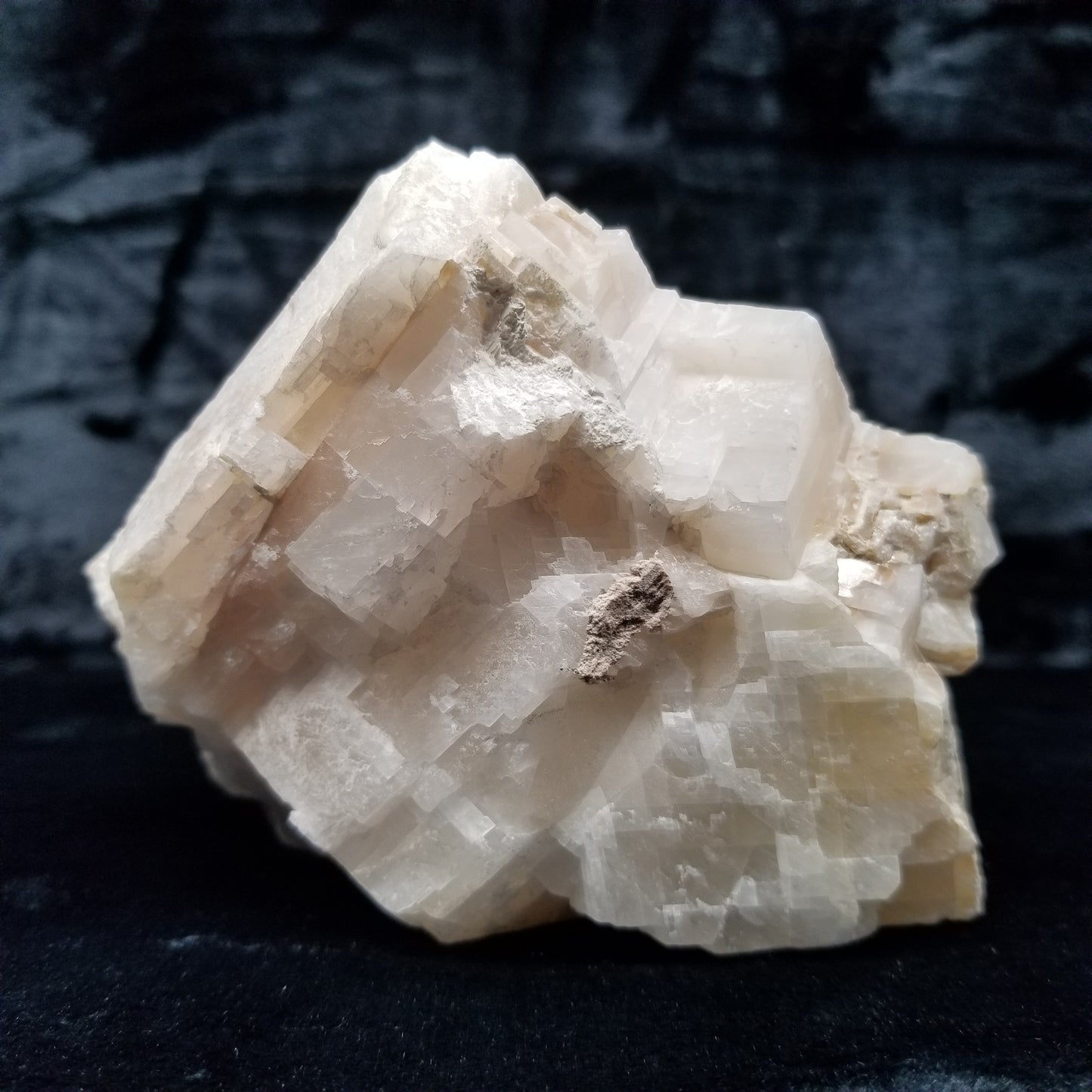 #11279 Calcite pseudomorph after honey Calcite Block