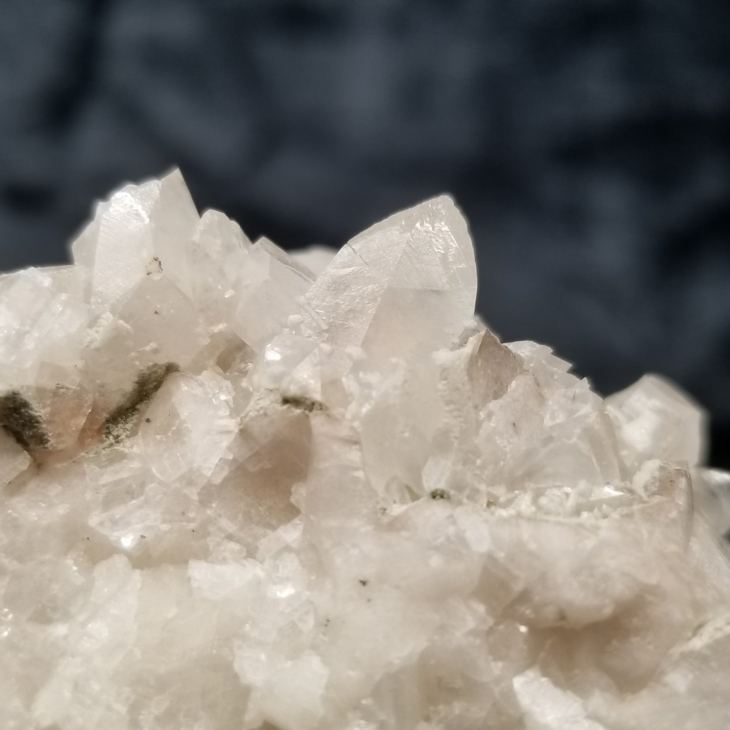 #11292 Dolomite on clear Combined form Calcite with on matrix