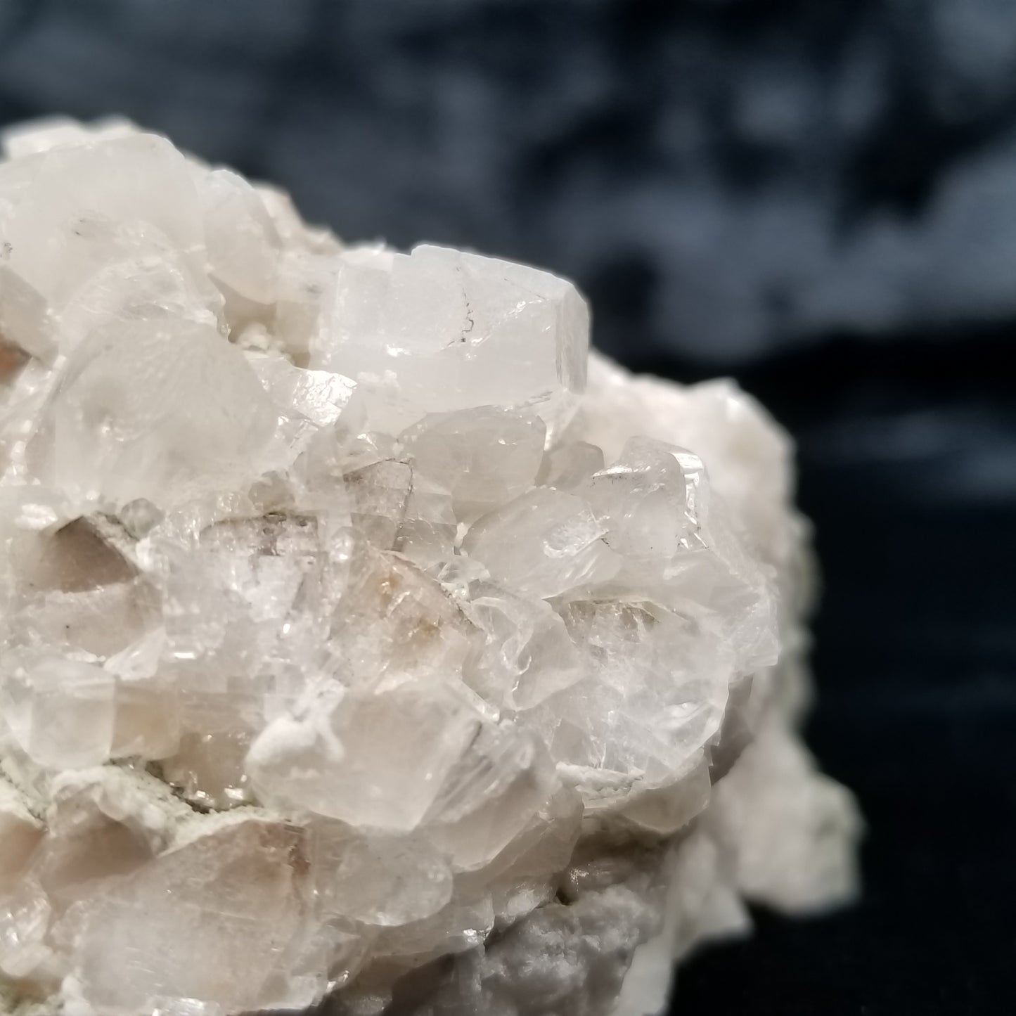 #11292 Dolomite on clear Combined form Calcite with on matrix