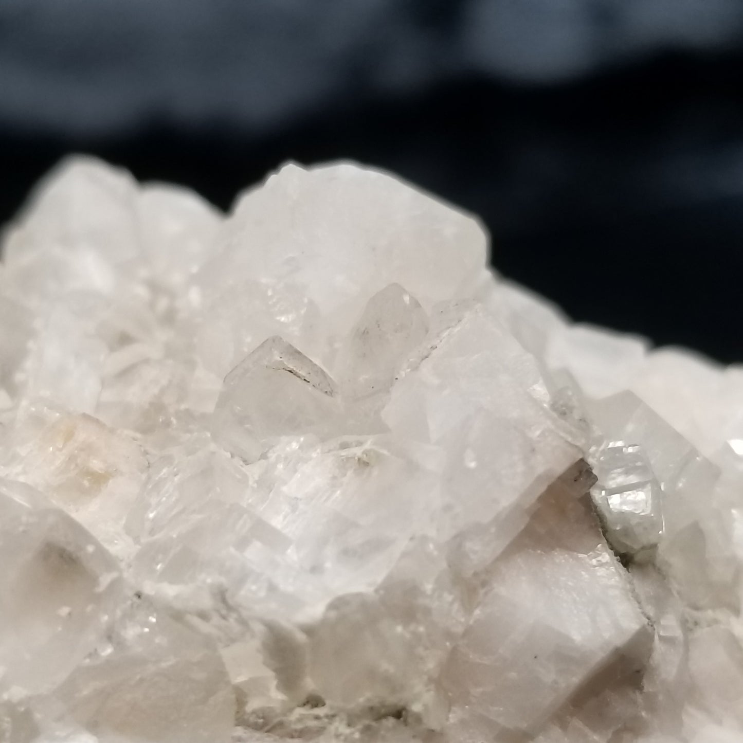 #11292 Dolomite on clear Combined form Calcite with on matrix