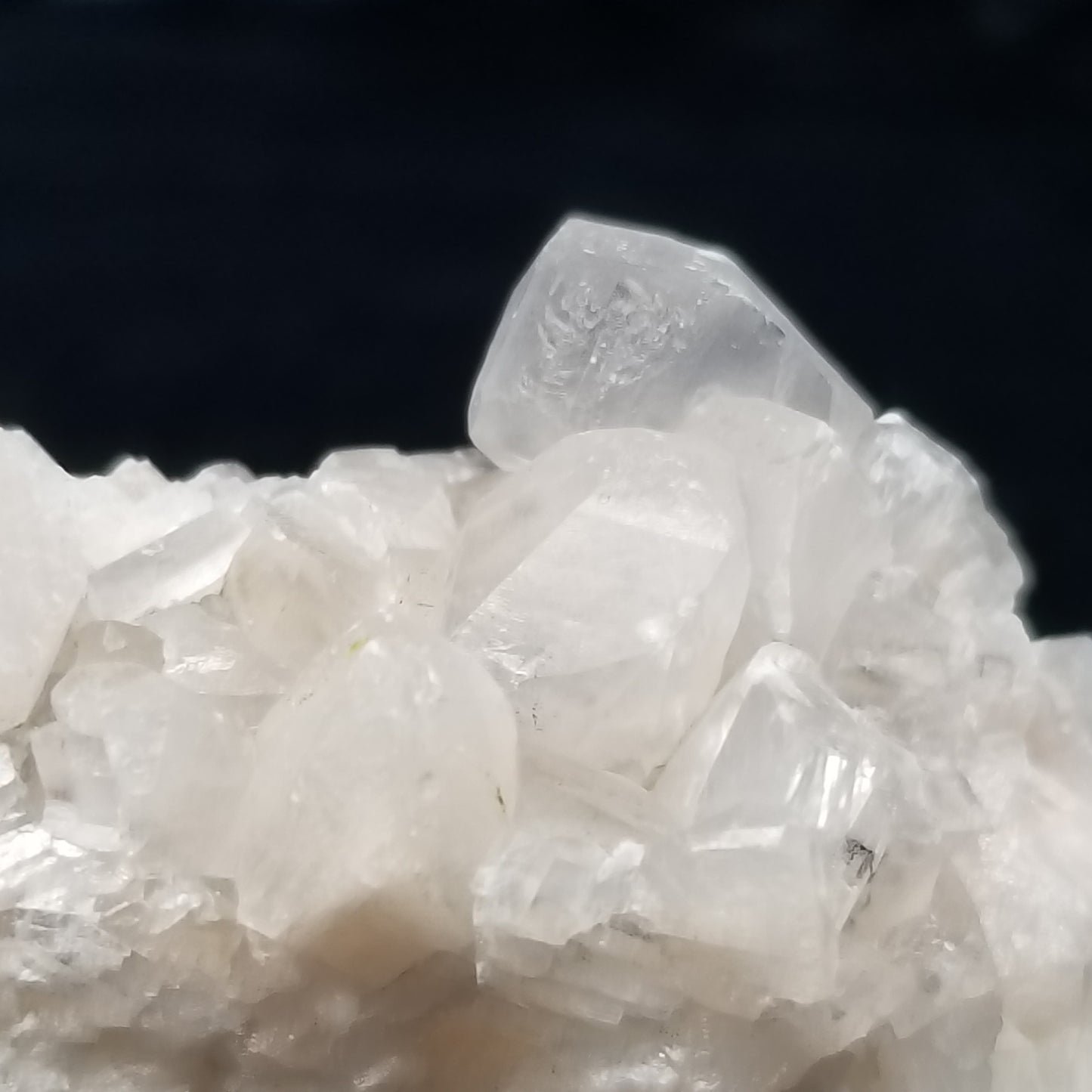 #11297 Clear Combined form phantom Calcite cluster on matrix