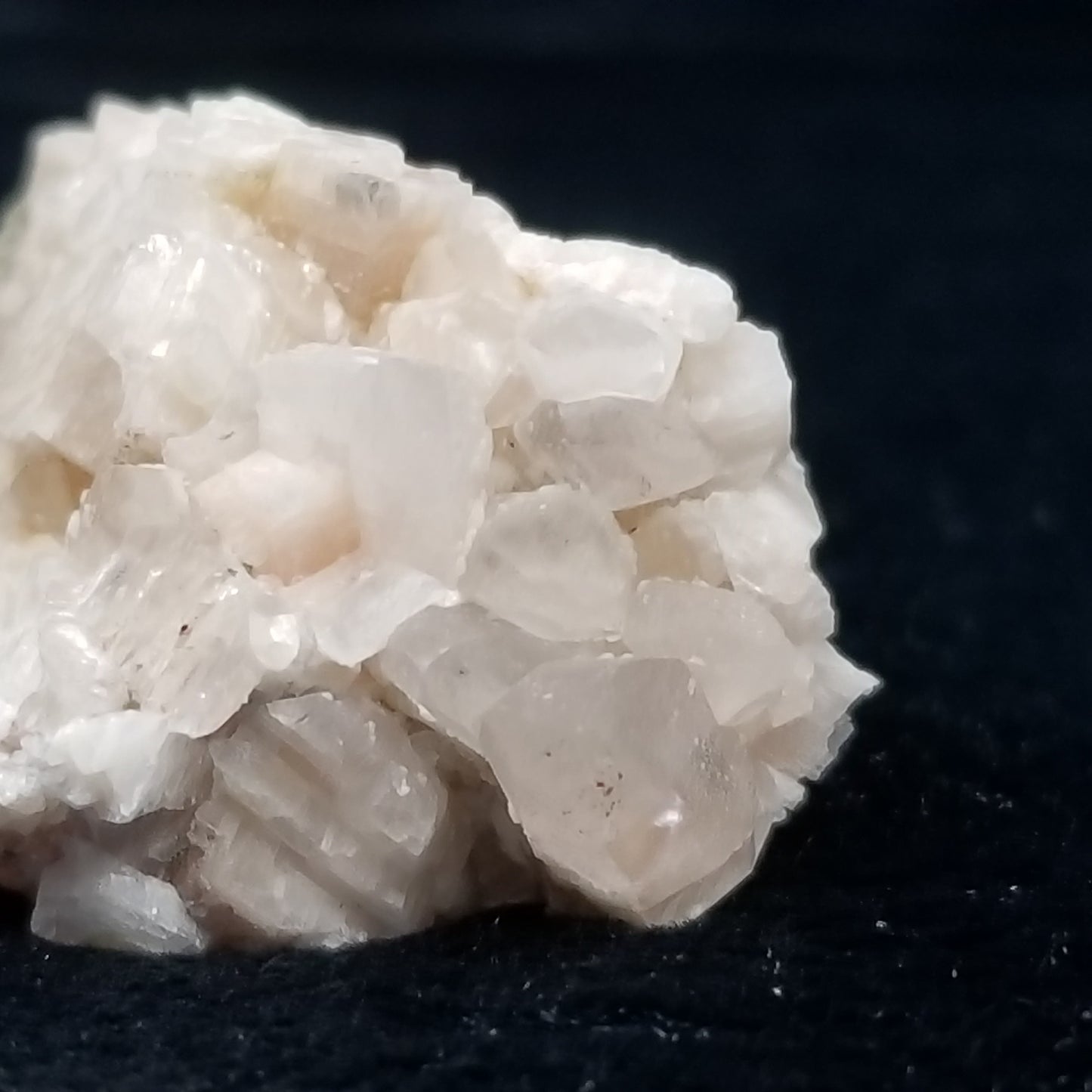 #11315 Chalcopyrite on clear Combined form Calcite with Hematite inclusions on matrix