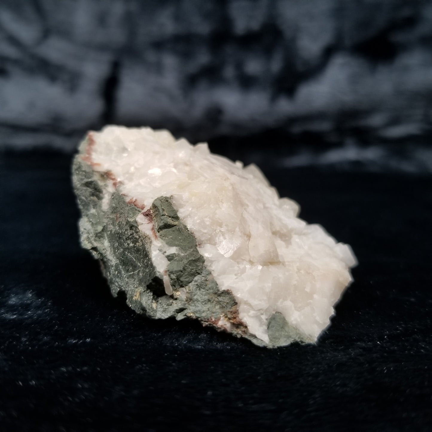 #11317 Clear Combined form Calcite on matrix