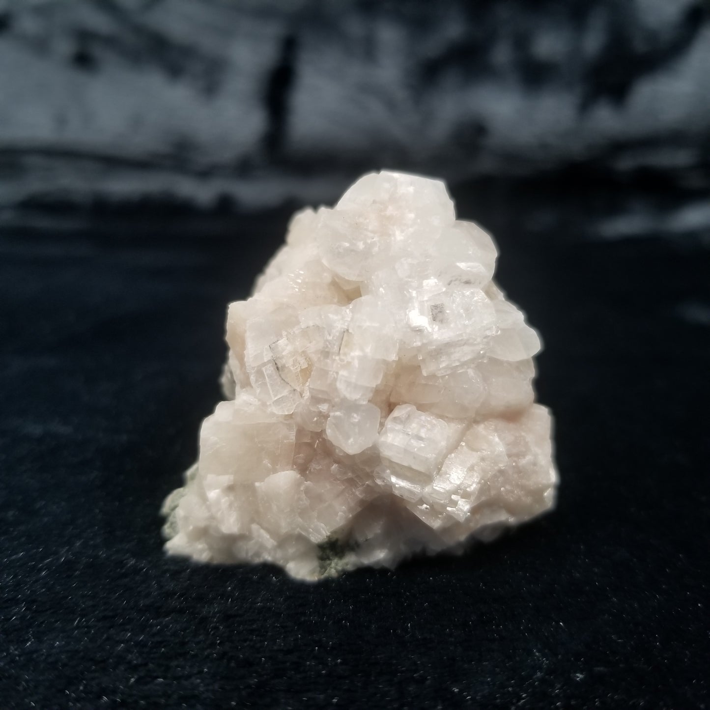 #11318 Clear, white and pink Combined form Calcite on matrix