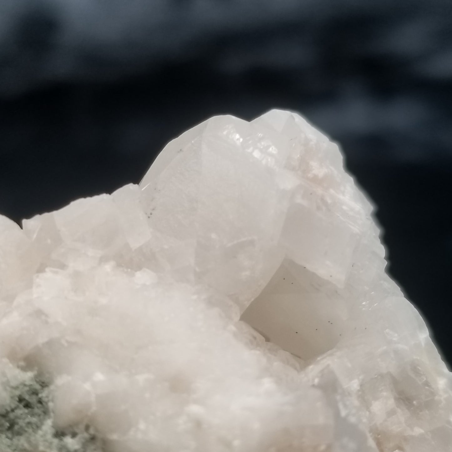 #11318 Clear, white and pink Combined form Calcite on matrix