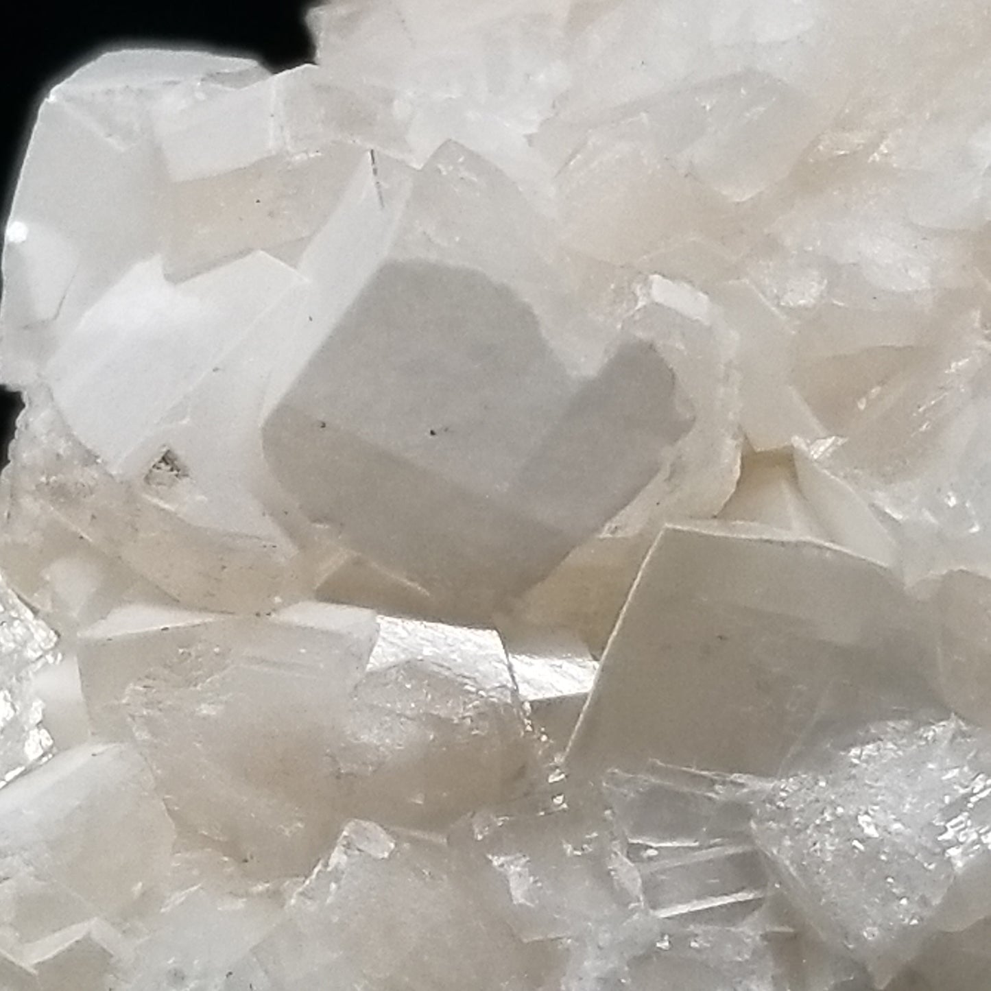 #11324 White Dolomite on Combined form Calcite on matrix