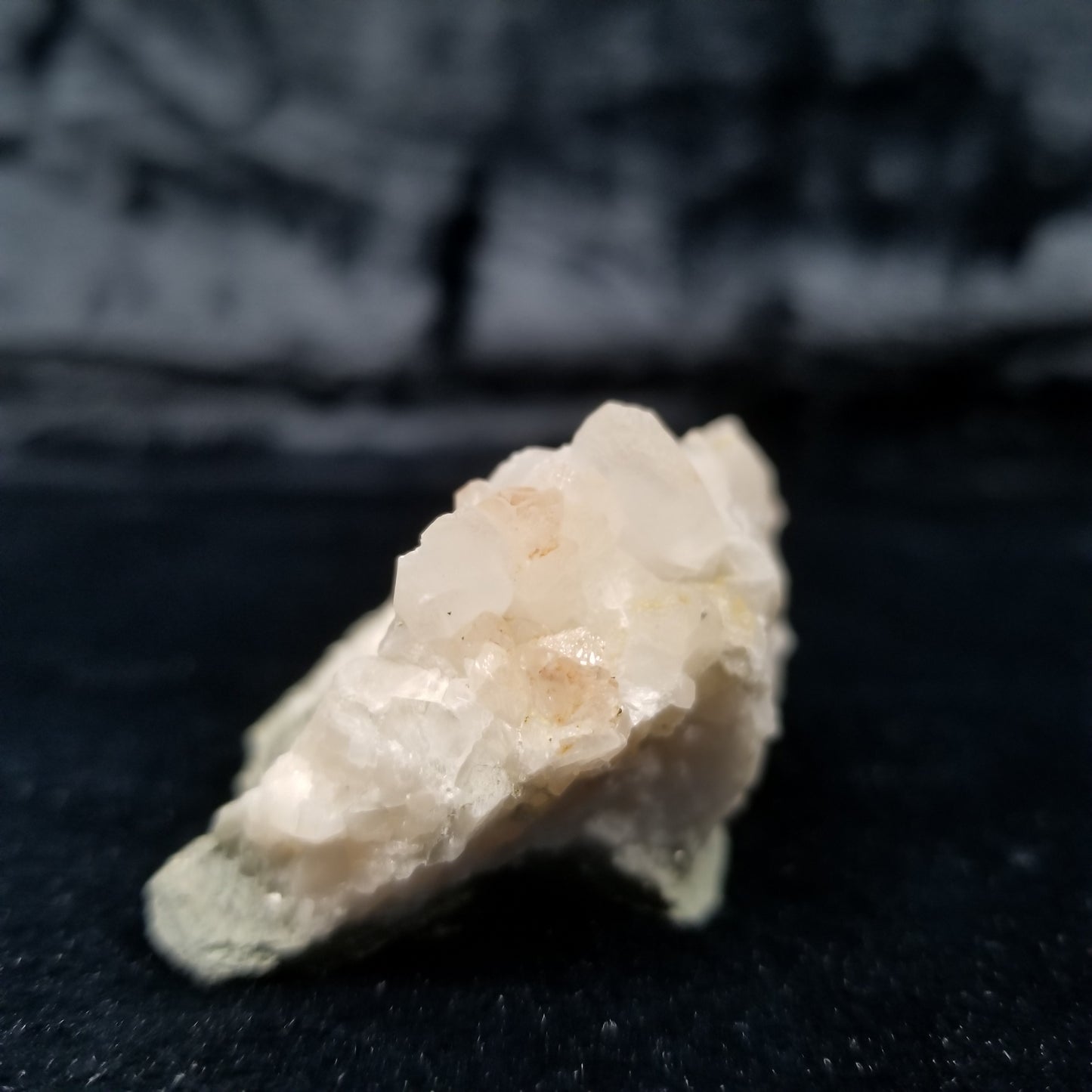#11336 Clear and white Combined form Calcite on matrix