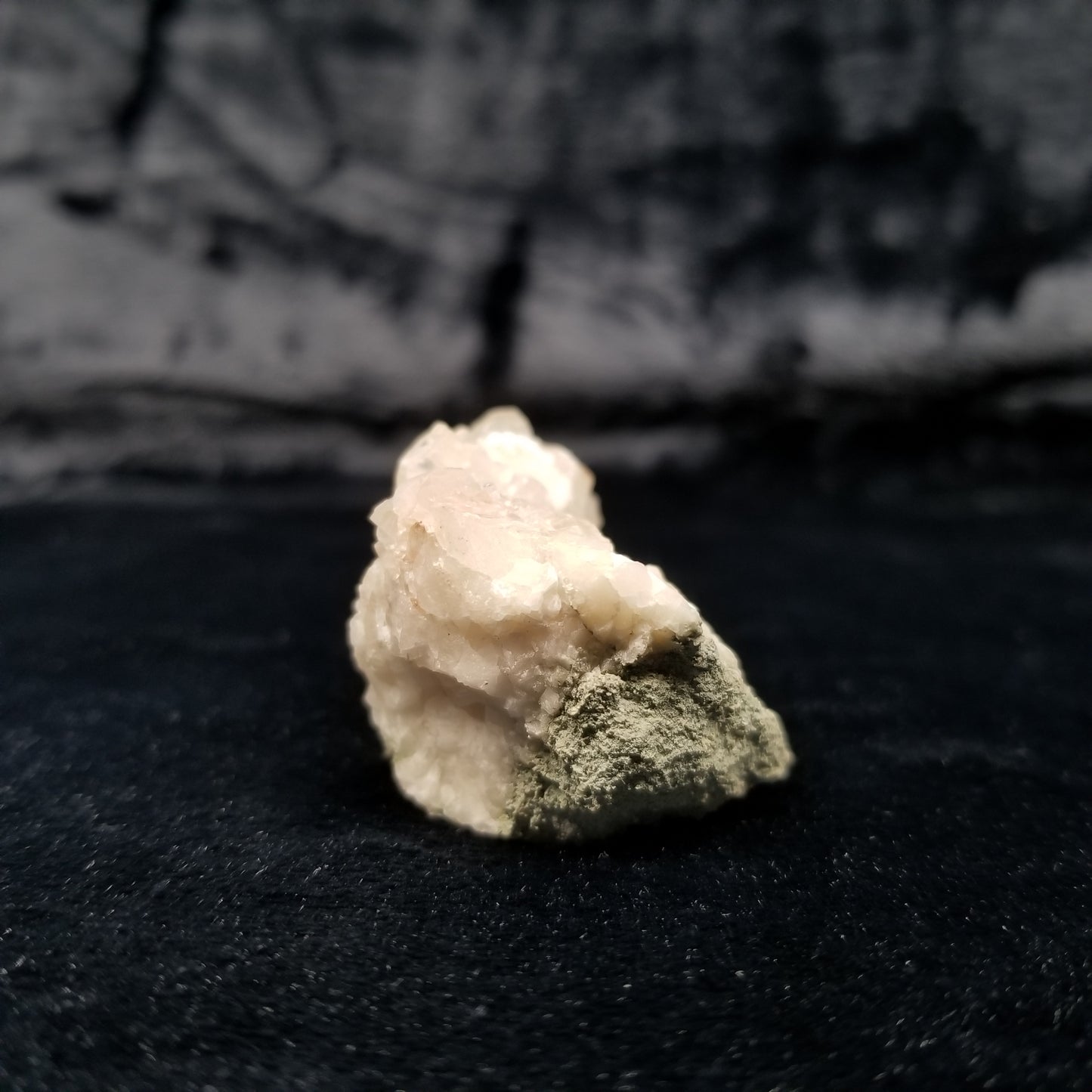 #11336 Clear and white Combined form Calcite on matrix