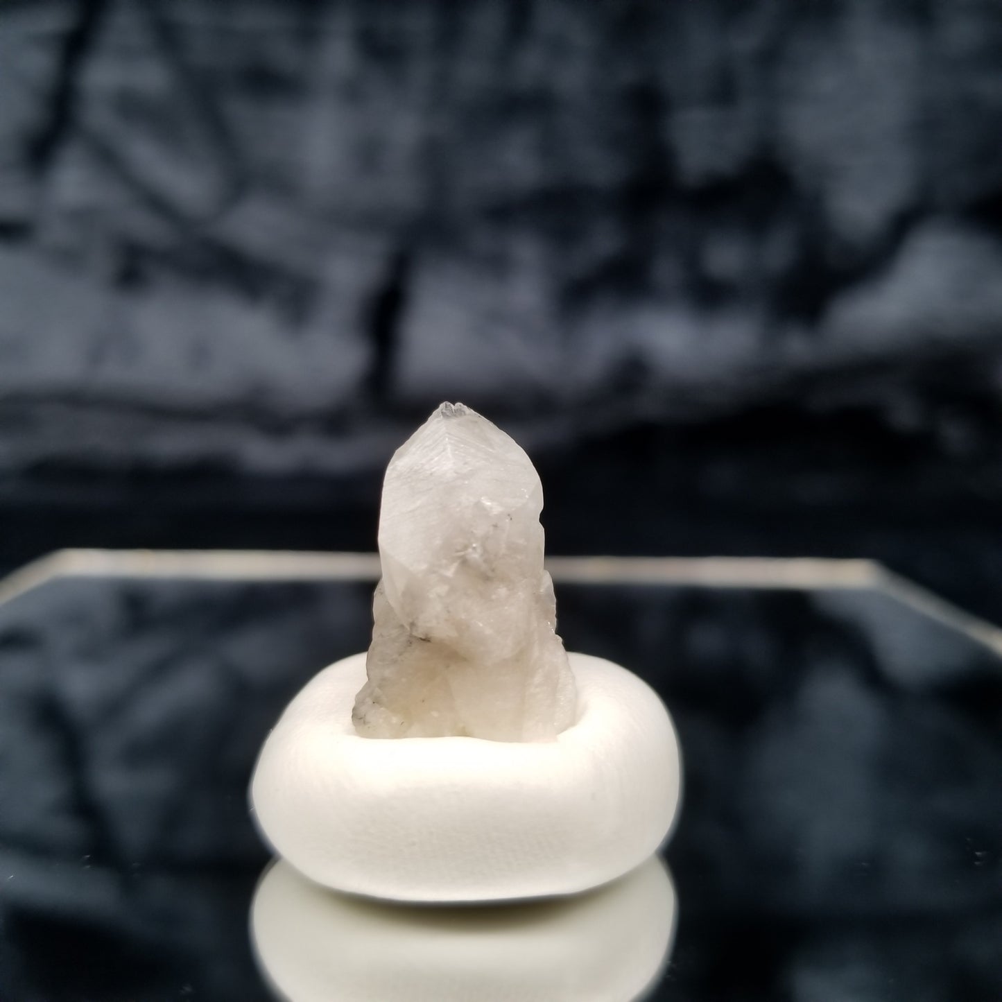 #11341 Clear Combined form Calcite on matrix