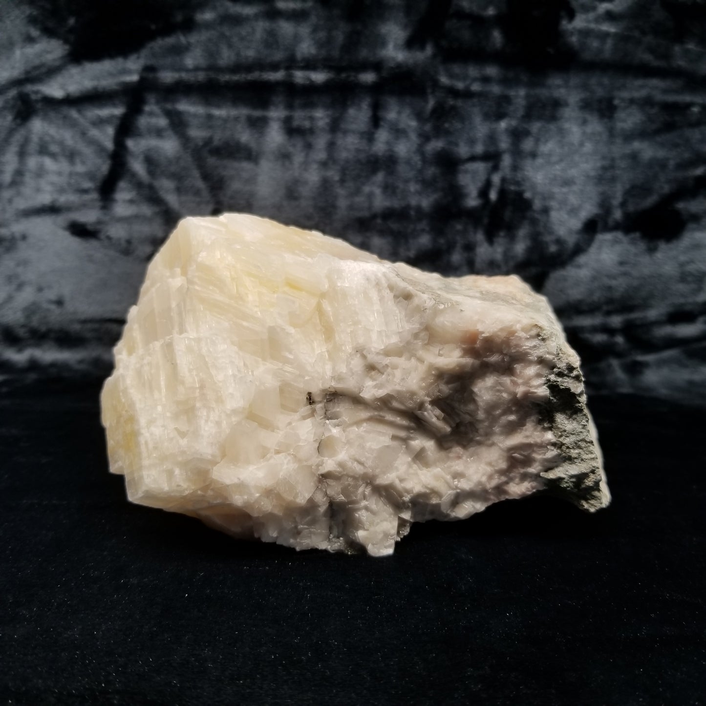 #11359 Honey Calcite block on matrix