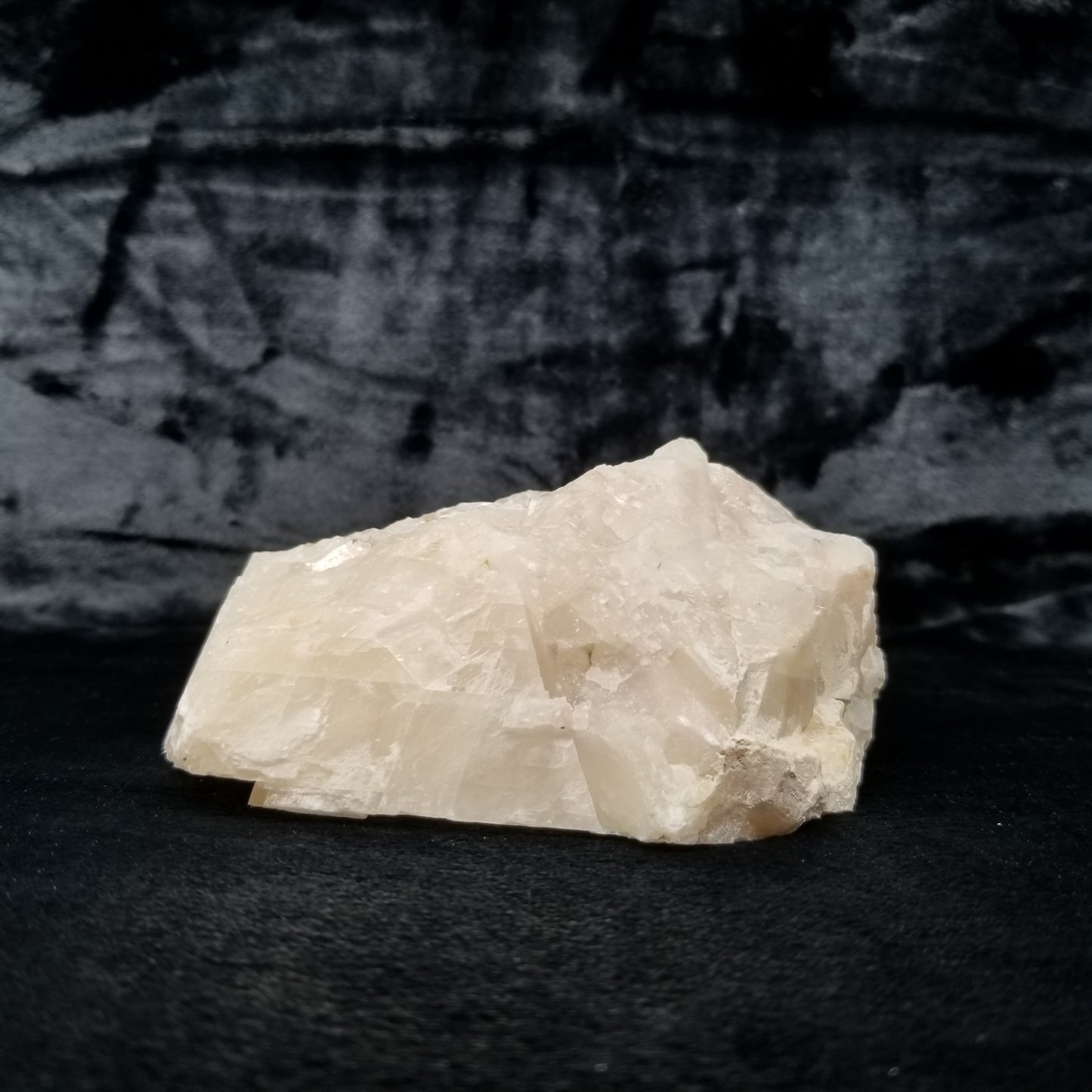 #11362 Purple and Honey Calcite block with natural angle
